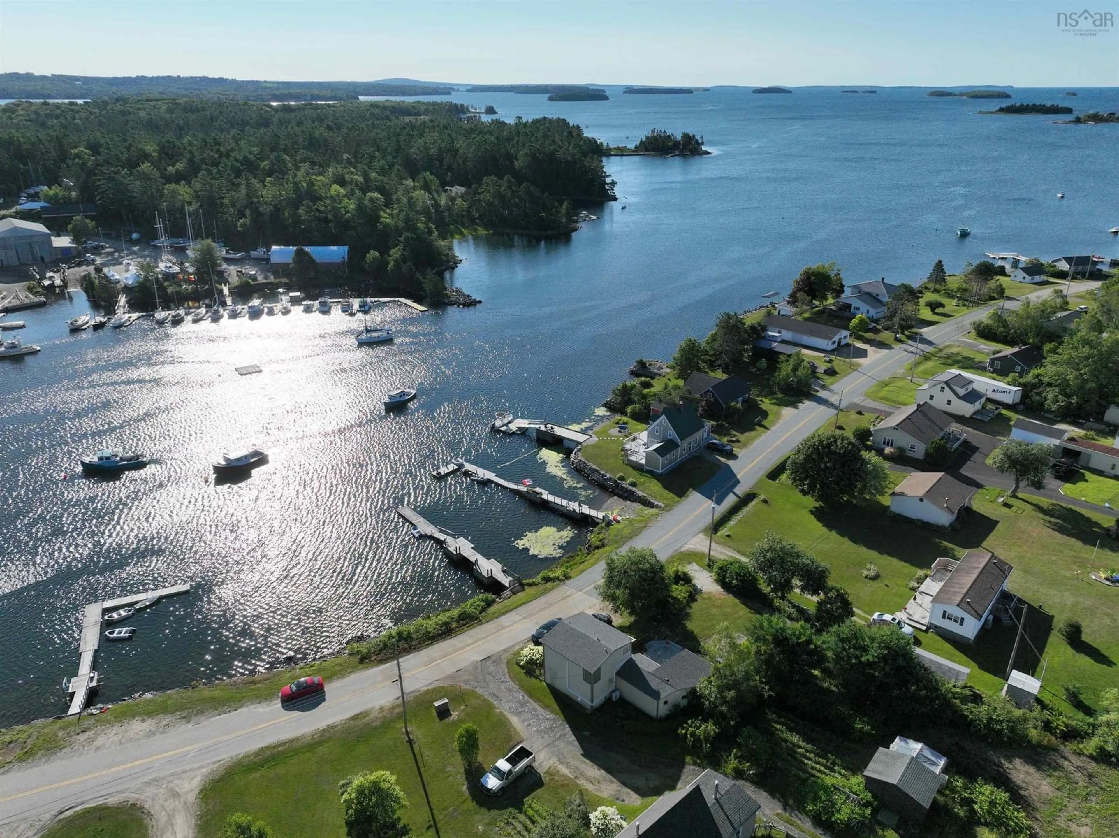 A pic from outside/outdoor area/front of a property/back of a property/a pic from drone, water/lake/river/ocean view for 142 Gold River Rd, Gold River Nova Scotia B0J 1K0