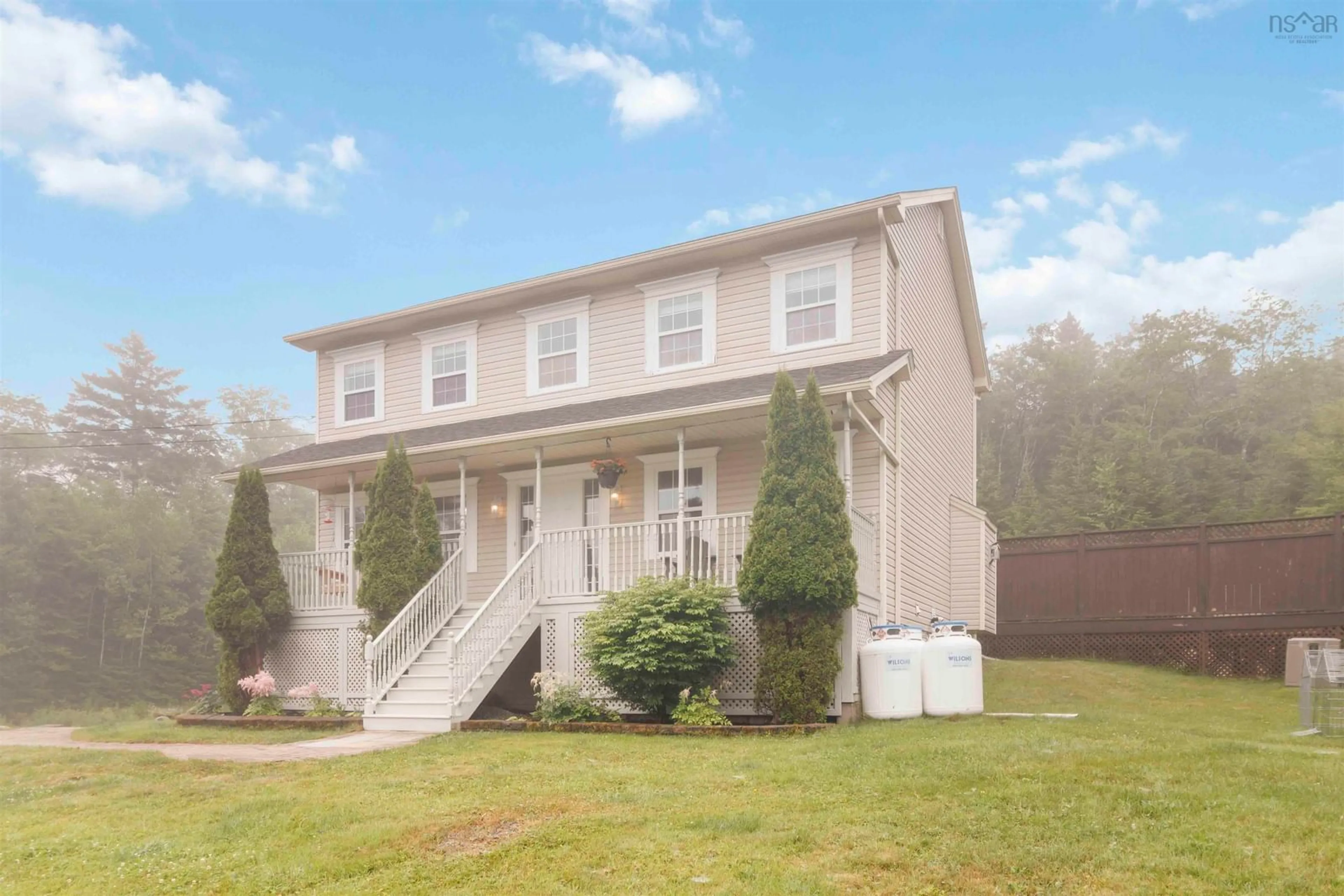 Home with vinyl exterior material, street for 70 George Samuel Dr, Hammonds Plains Nova Scotia B4B 1M1