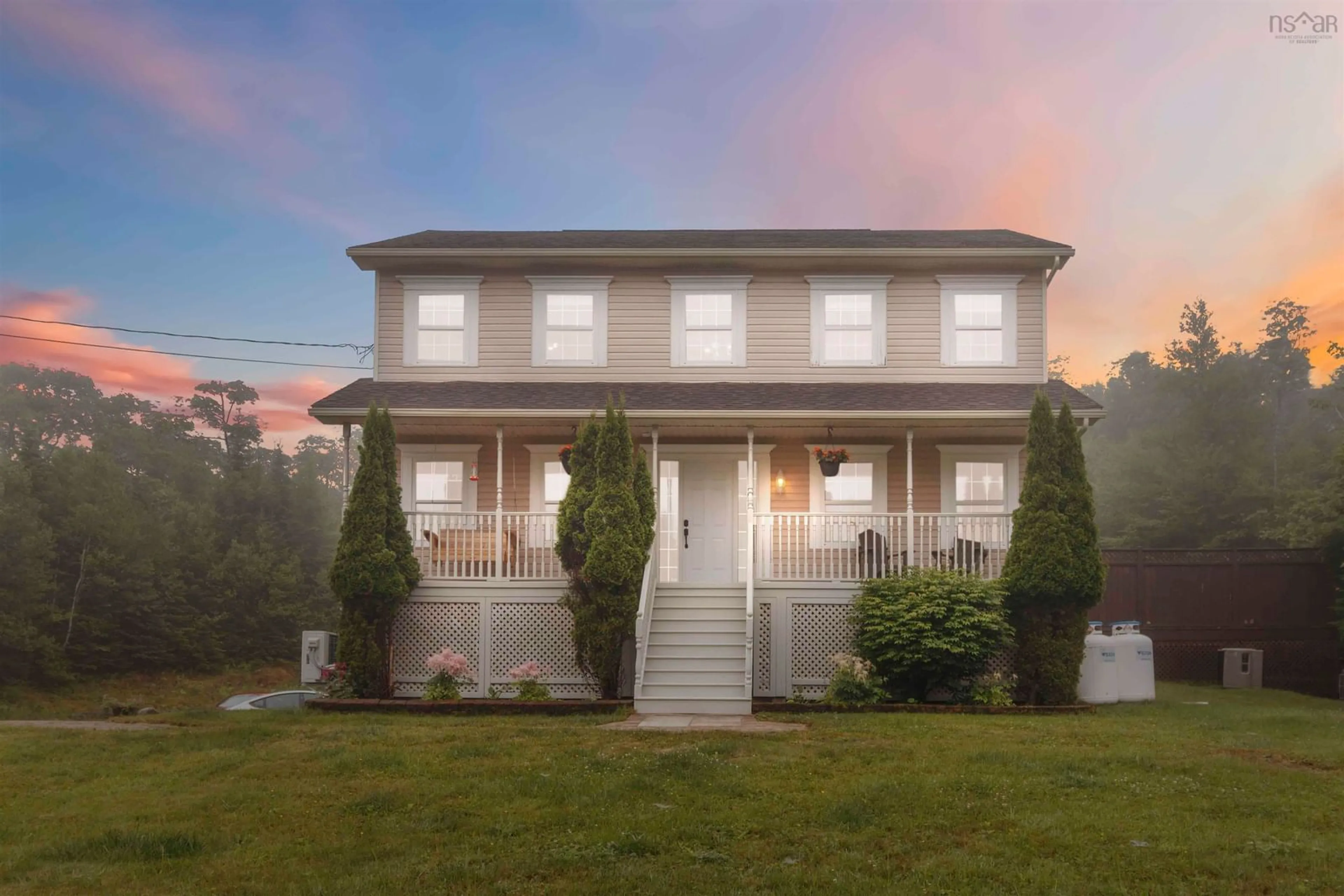 Home with vinyl exterior material, building for 70 George Samuel Dr, Hammonds Plains Nova Scotia B4B 1M1