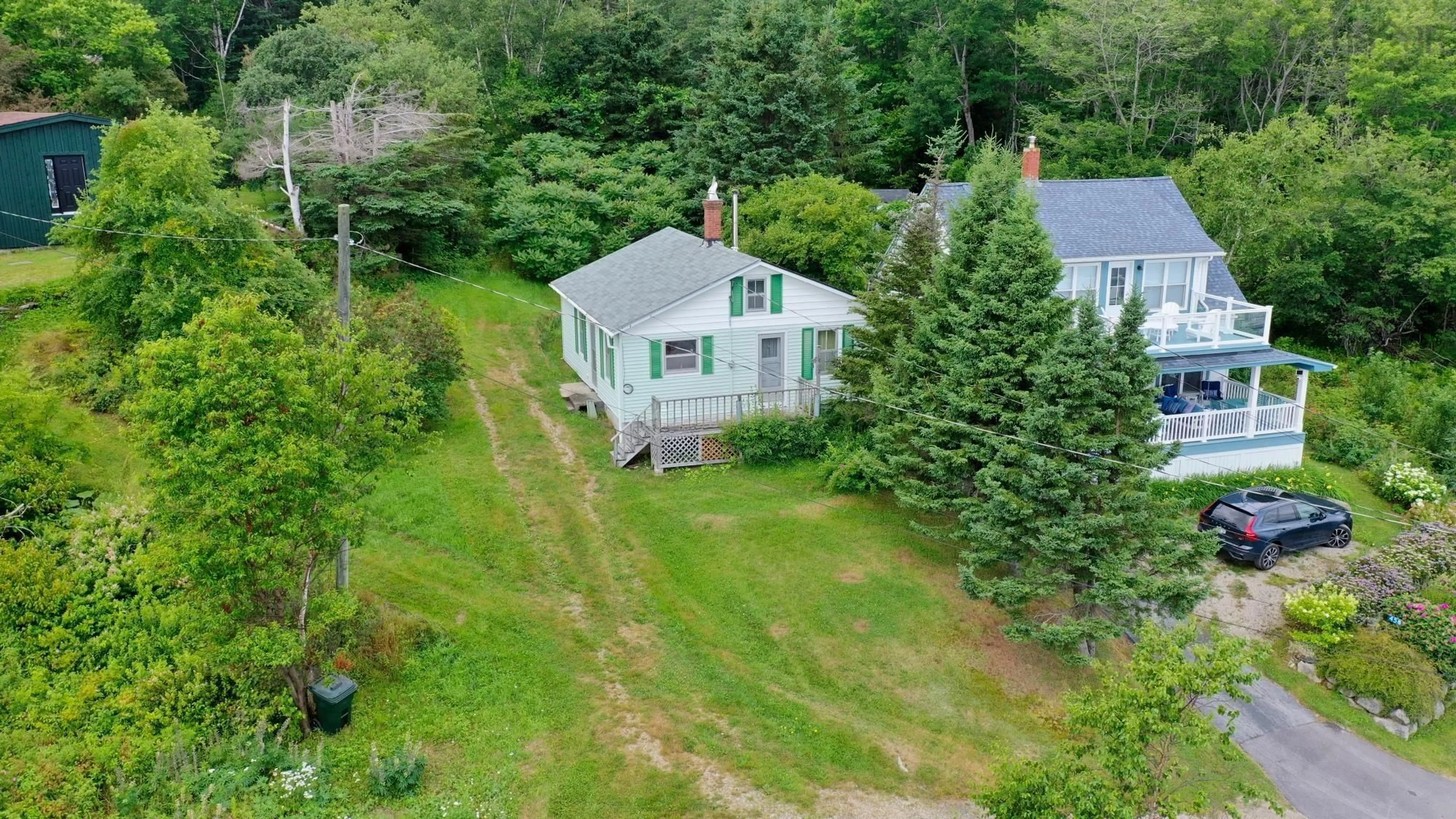 A pic from outside/outdoor area/front of a property/back of a property/a pic from drone, street for 462 Mill Cove Shore Road, Birchy Head Nova Scotia B0J 1T0