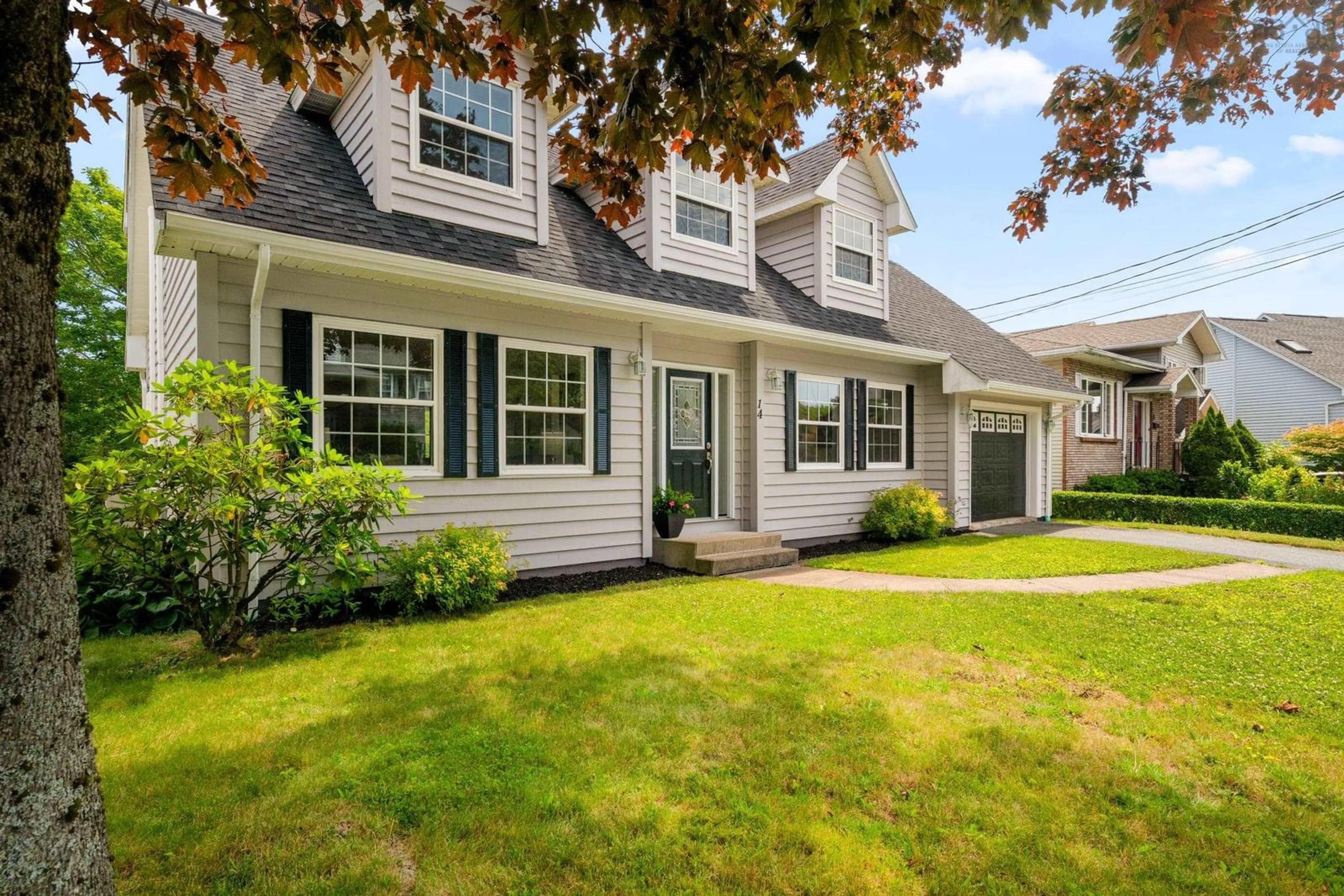 Home with vinyl exterior material, street for 14 Whimsical Lake Cres, Halifax Nova Scotia B3P 2R2