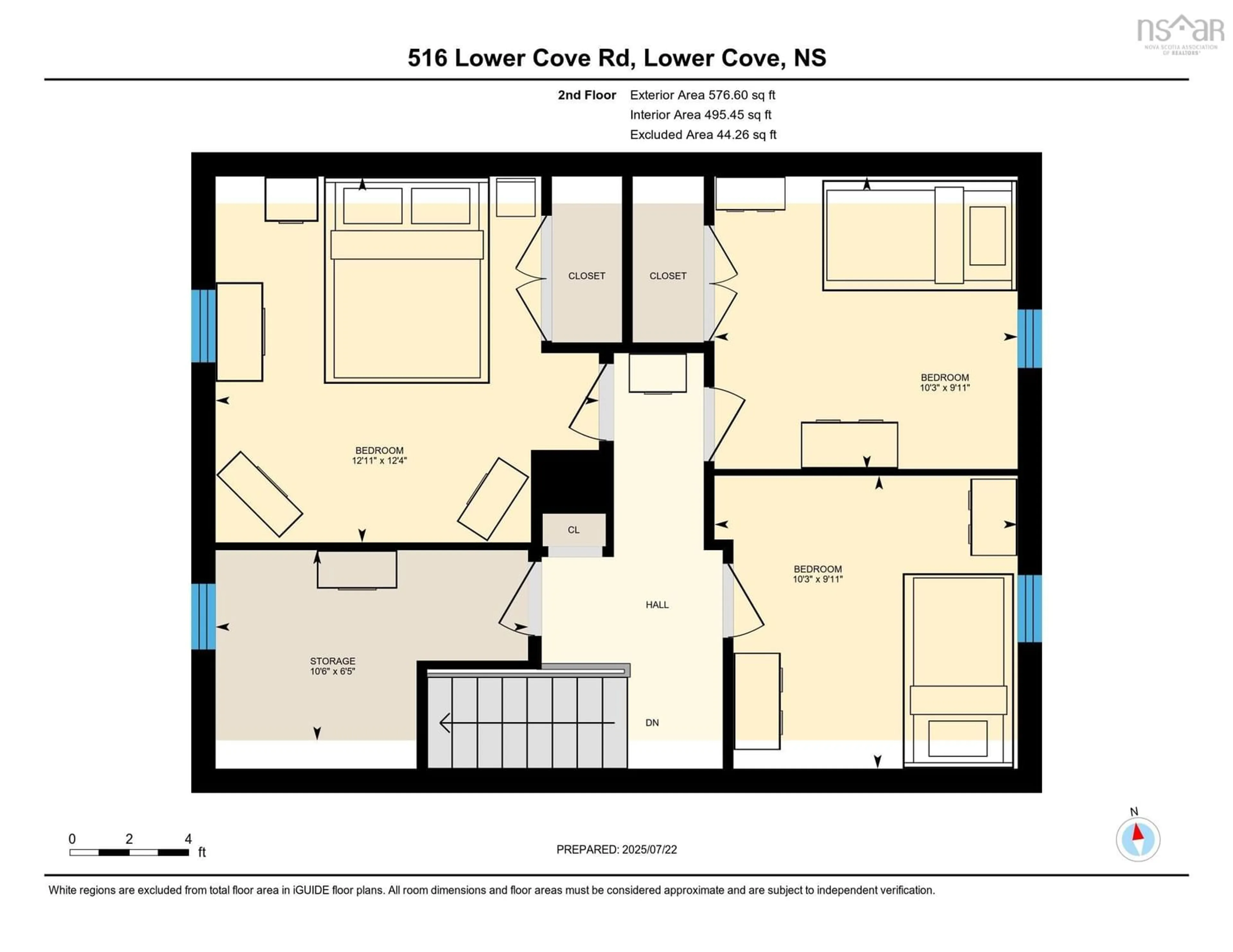 Floor plan for 516 Lower Cove Rd, Lower Cove Nova Scotia B0L 1A0