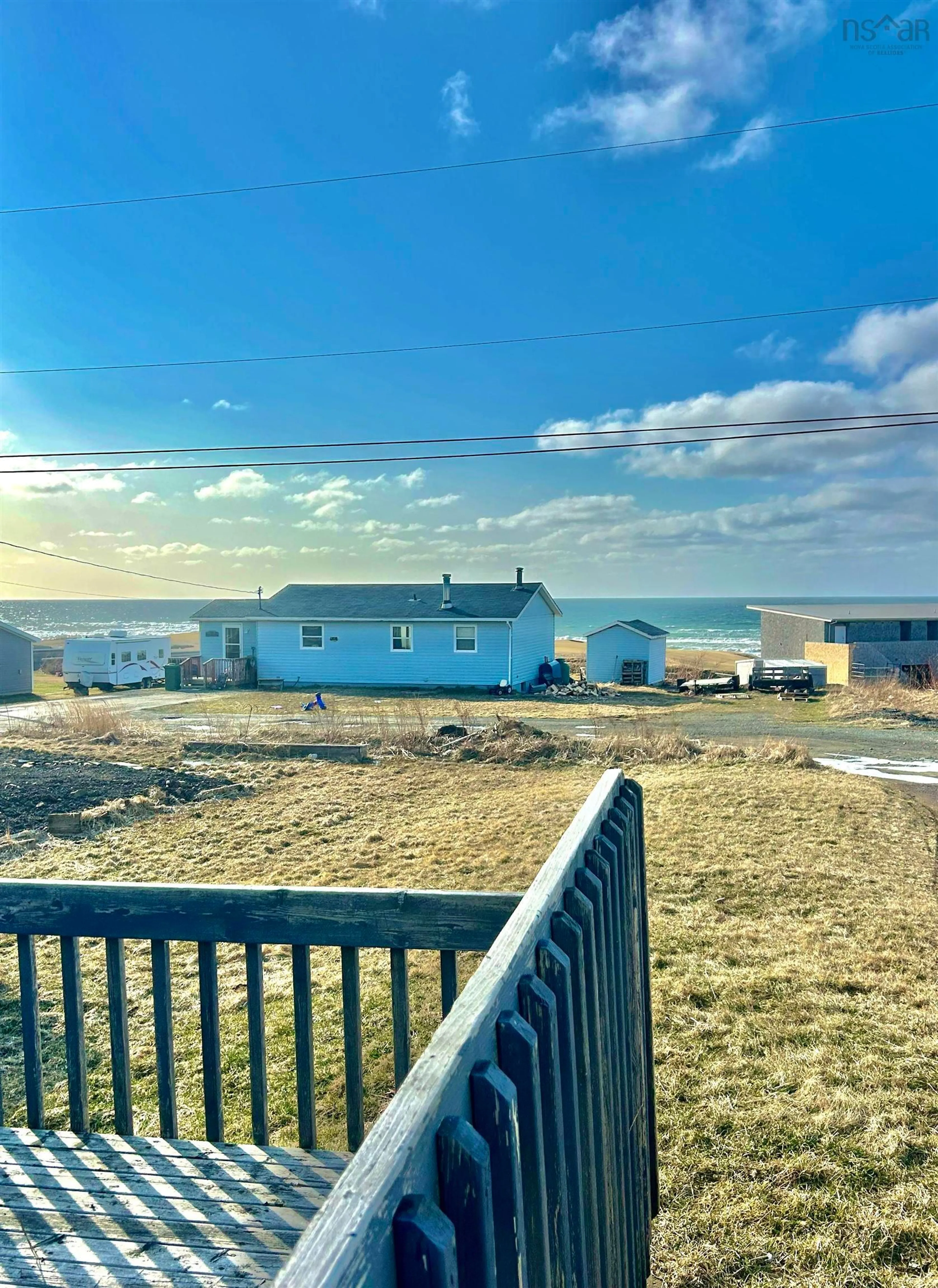 A pic from outside/outdoor area/front of a property/back of a property/a pic from drone, water/lake/river/ocean view for 15921 Central Ave, Inverness Nova Scotia B0E 1N0