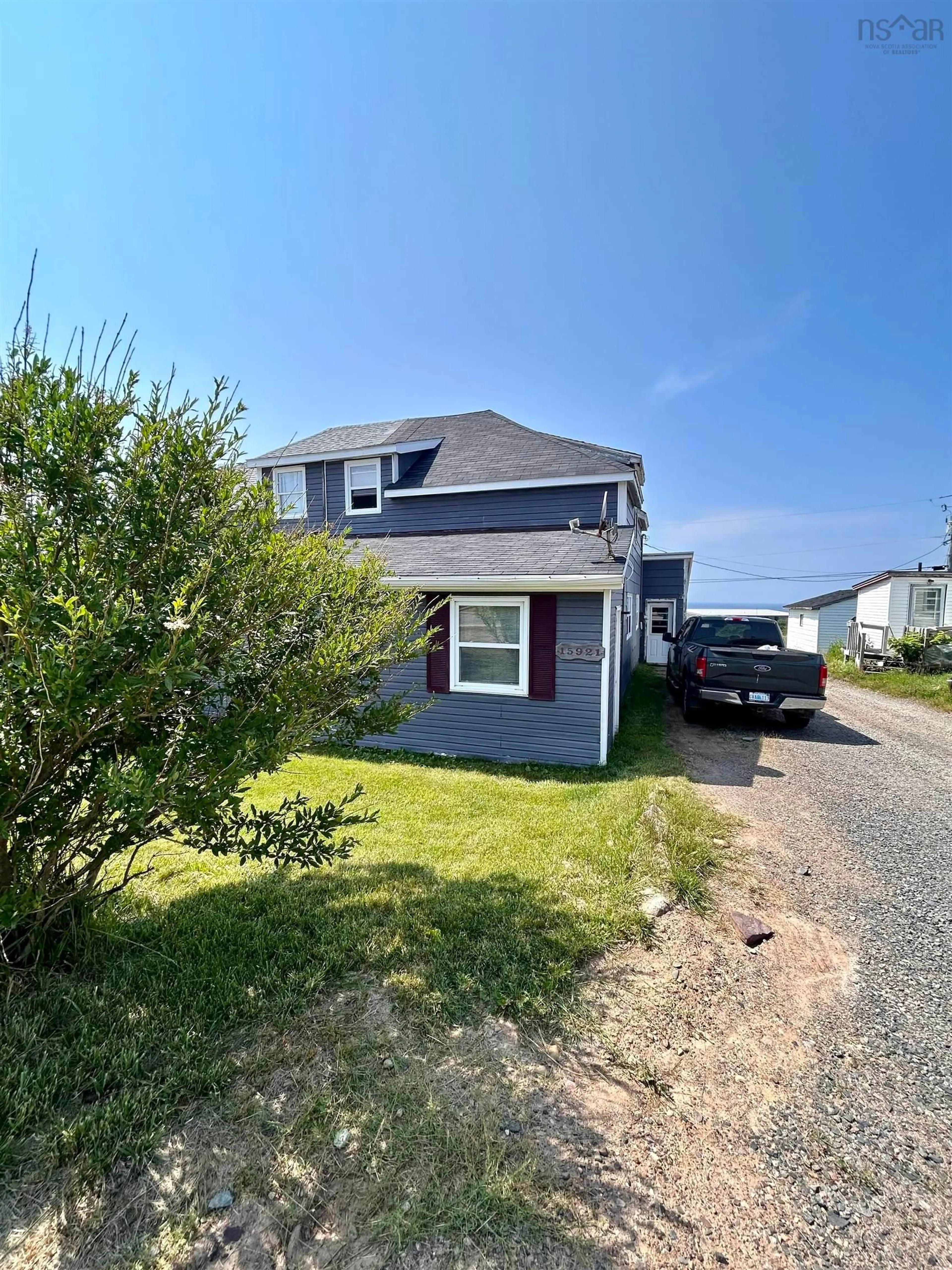 A pic from outside/outdoor area/front of a property/back of a property/a pic from drone, street for 15921 Central Ave, Inverness Nova Scotia B0E 1N0