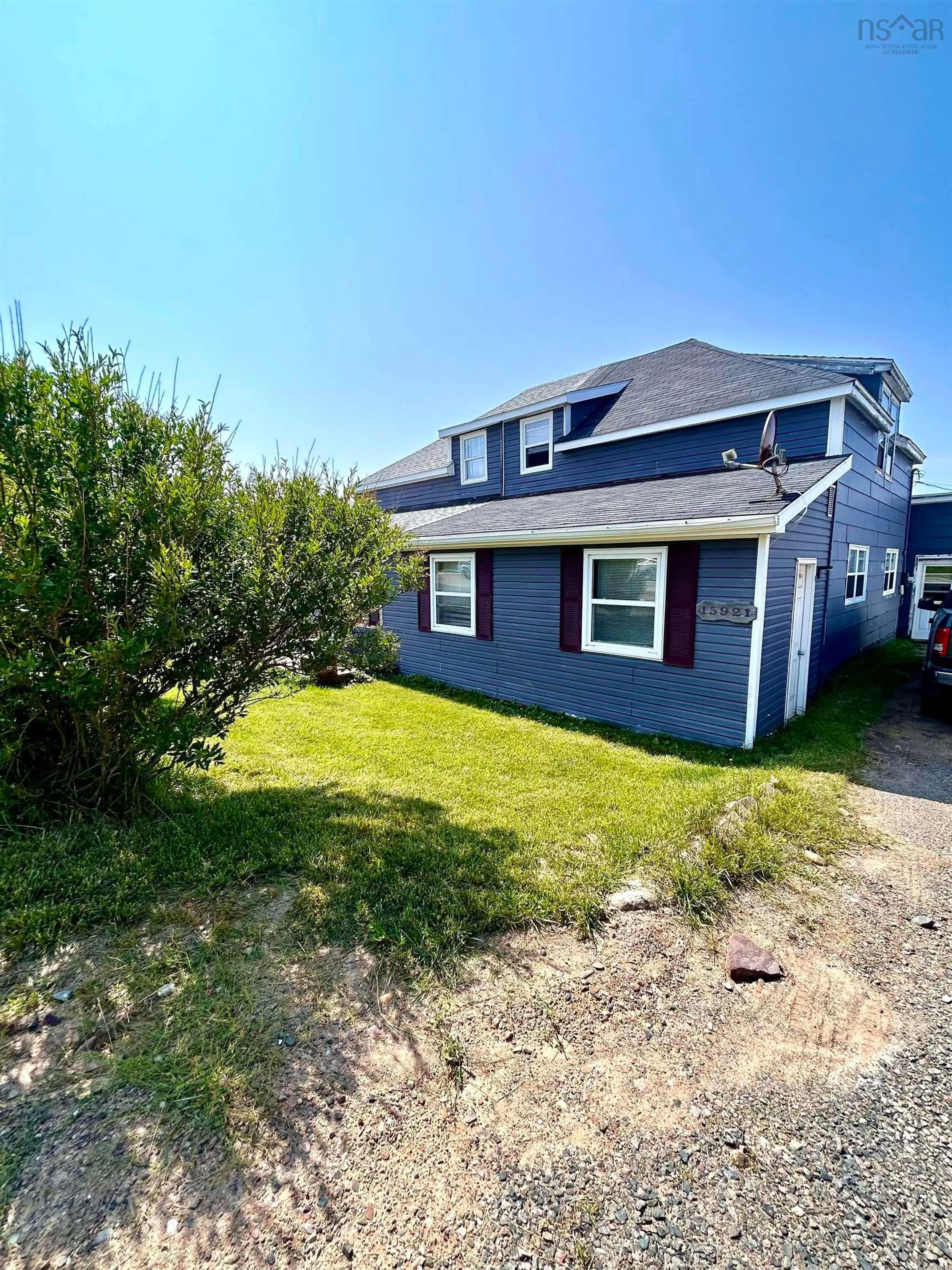 A pic from outside/outdoor area/front of a property/back of a property/a pic from drone, street for 15921 Central Ave, Inverness Nova Scotia B0E 1N0