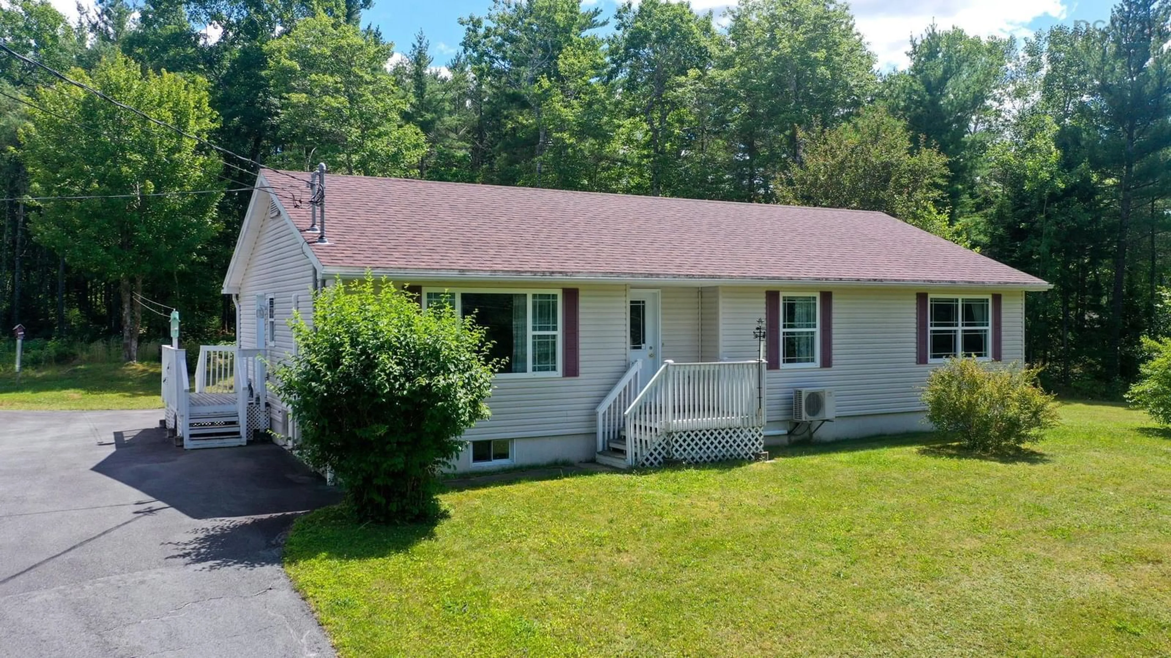 Home with vinyl exterior material, street for 120 331 Hwy, Mill Village Nova Scotia B0J 2H0