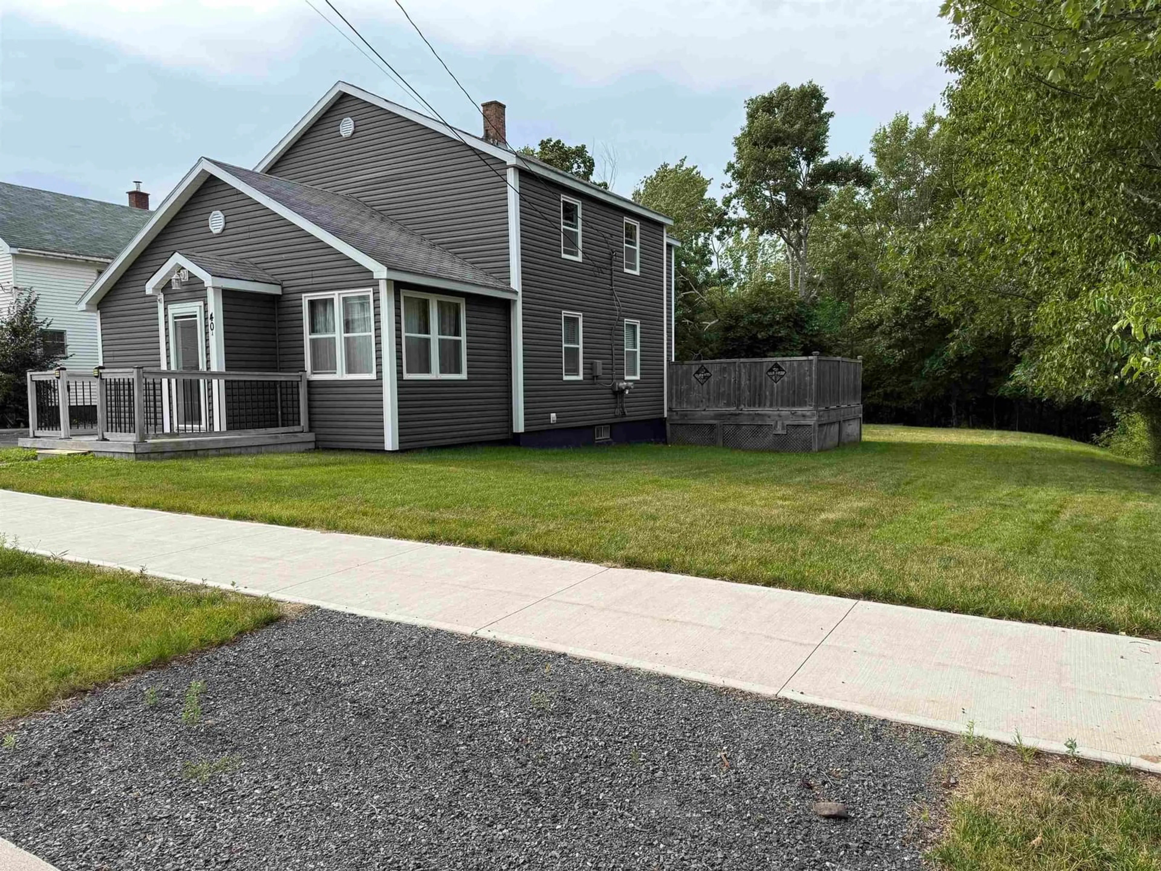 A pic from outside/outdoor area/front of a property/back of a property/a pic from drone, street for 40 Claremont Ave, Stellarton Nova Scotia B0K 1S0