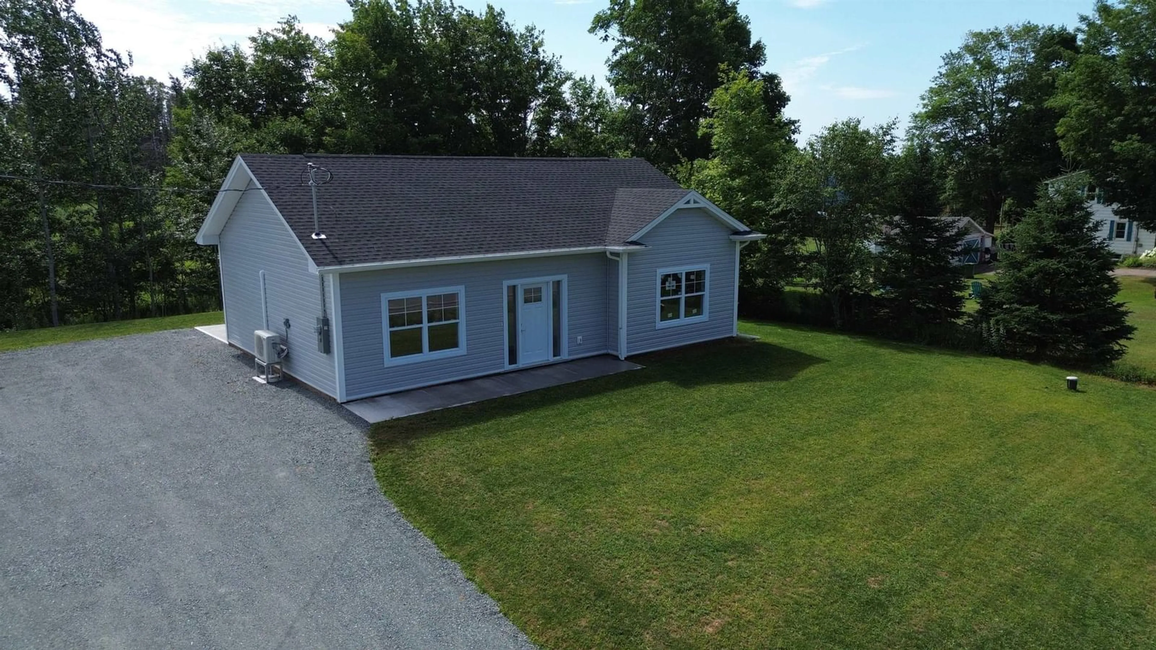 A pic from outside/outdoor area/front of a property/back of a property/a pic from drone, unknown for 766 Hwy 311, North River Nova Scotia B6L 6H5