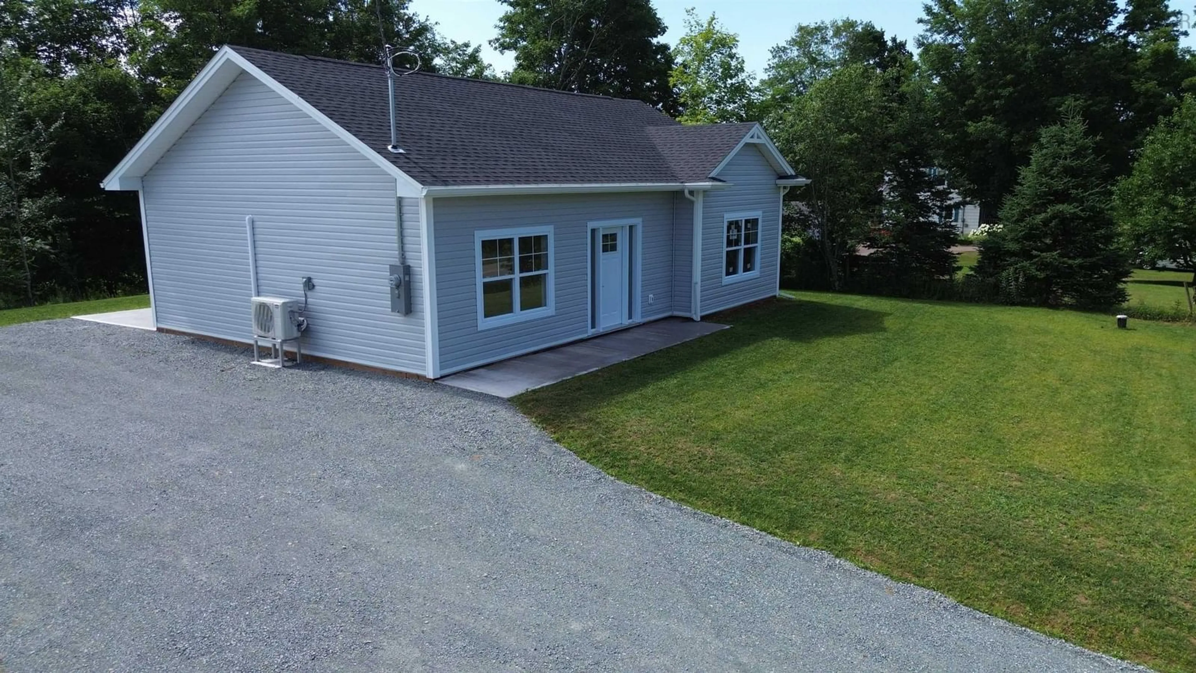 A pic from outside/outdoor area/front of a property/back of a property/a pic from drone, unknown for 766 Hwy 311, North River Nova Scotia B6L 6H5