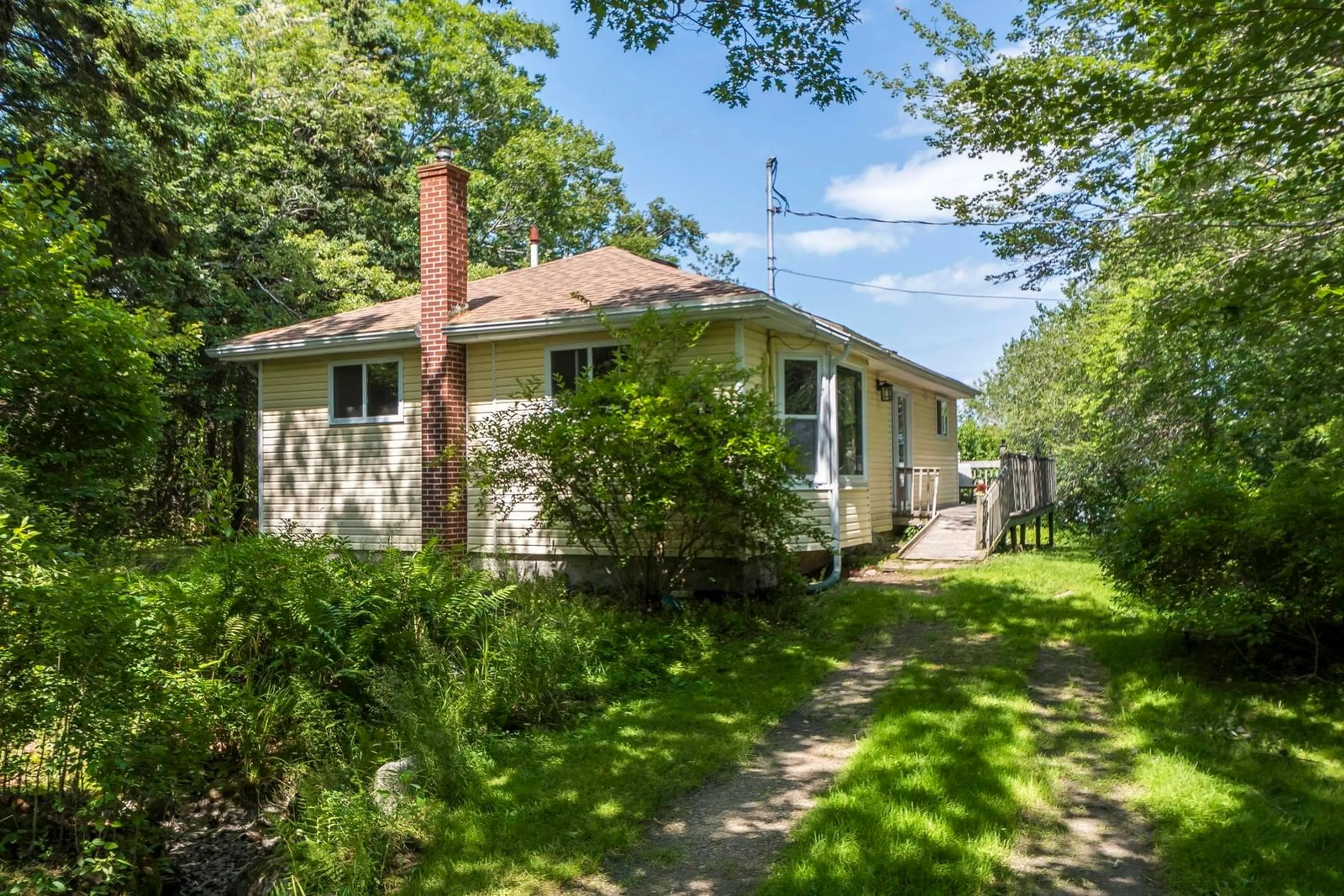 Patio, street for 1315 Highway 329, Mill Cove Nova Scotia B0J 1T0