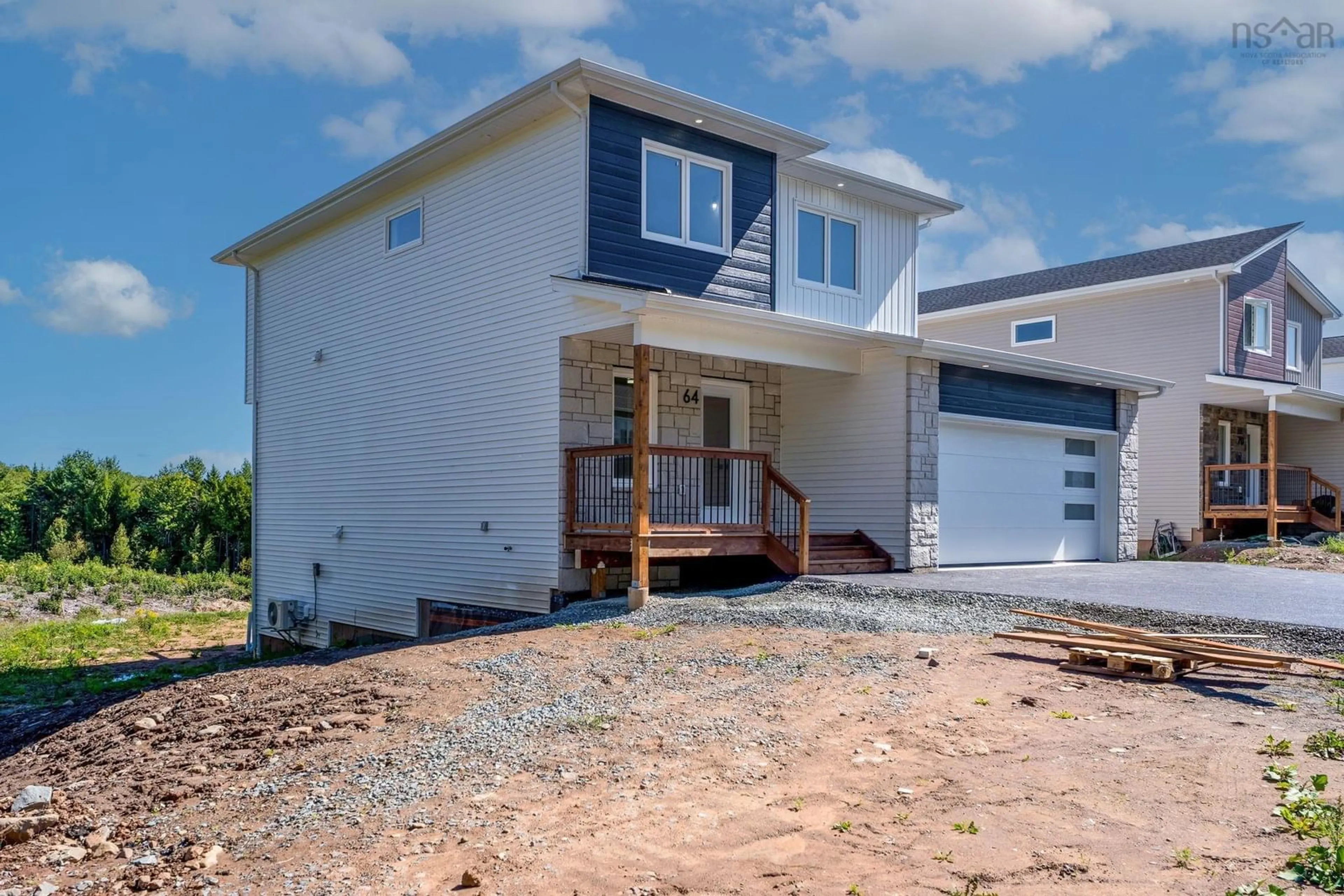 Home with vinyl exterior material, street for 76 Darner St, Beaver Bank Nova Scotia B4B 0E2