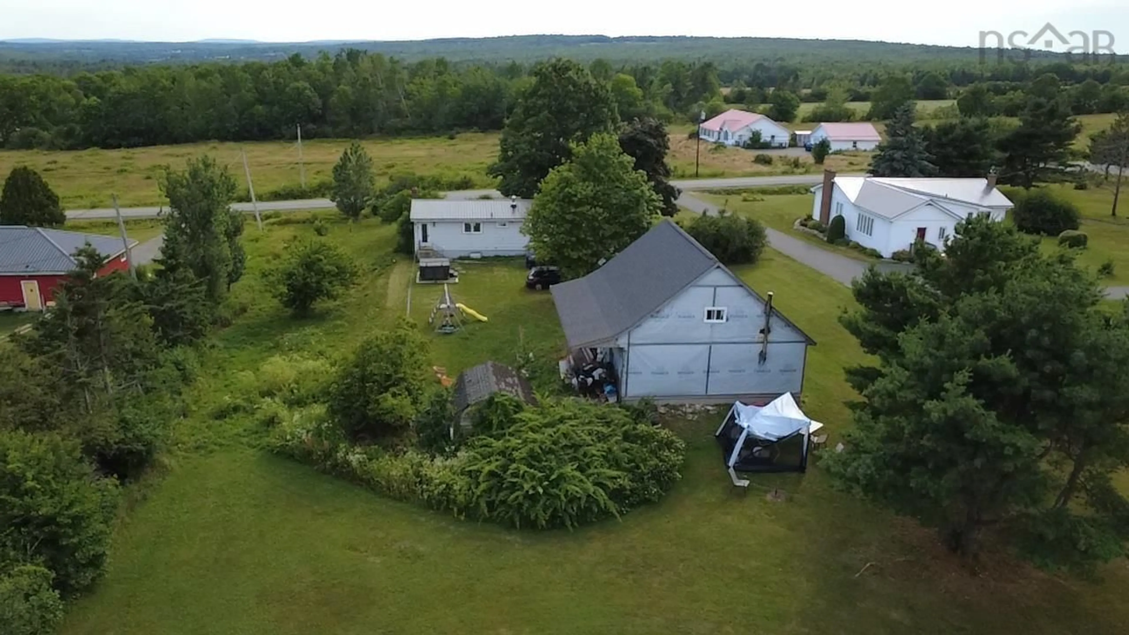 A pic from outside/outdoor area/front of a property/back of a property/a pic from drone, unknown for 256 Scotch Hill Rd, Lyons Brook Nova Scotia B0K 1H0