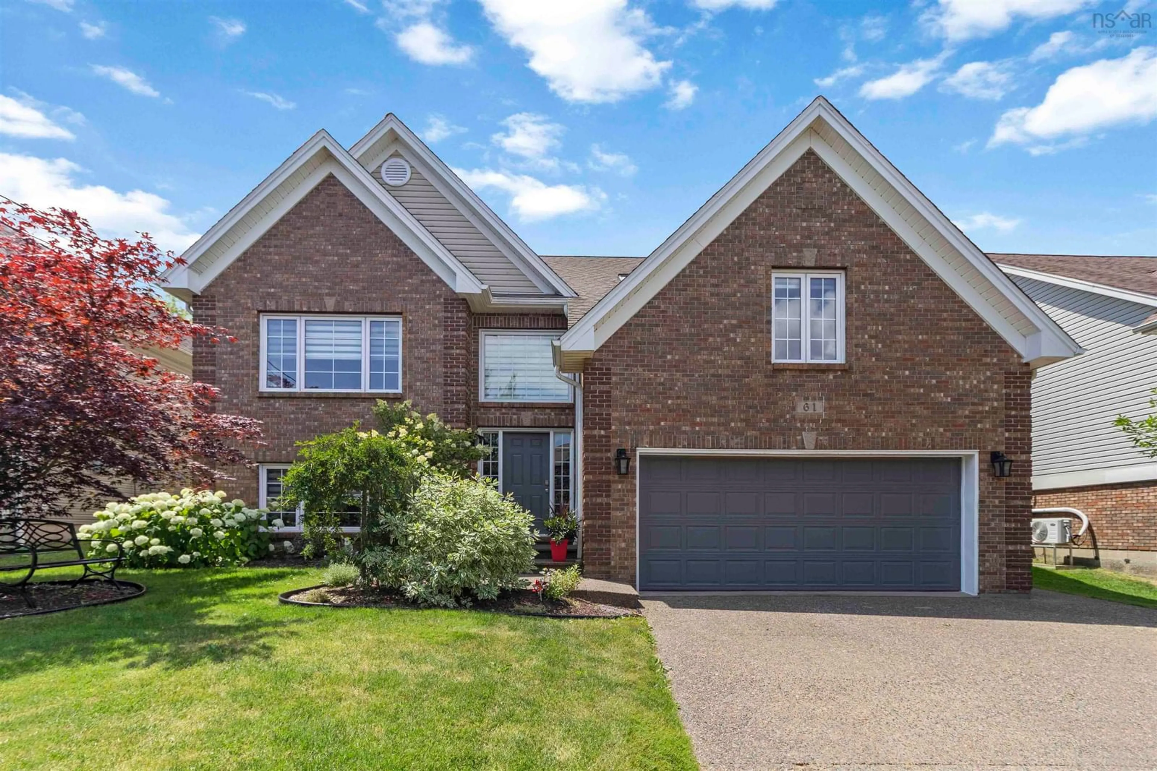 Home with brick exterior material, street for 61 Lindenwood Terr, Dartmouth Nova Scotia B2W 0B2