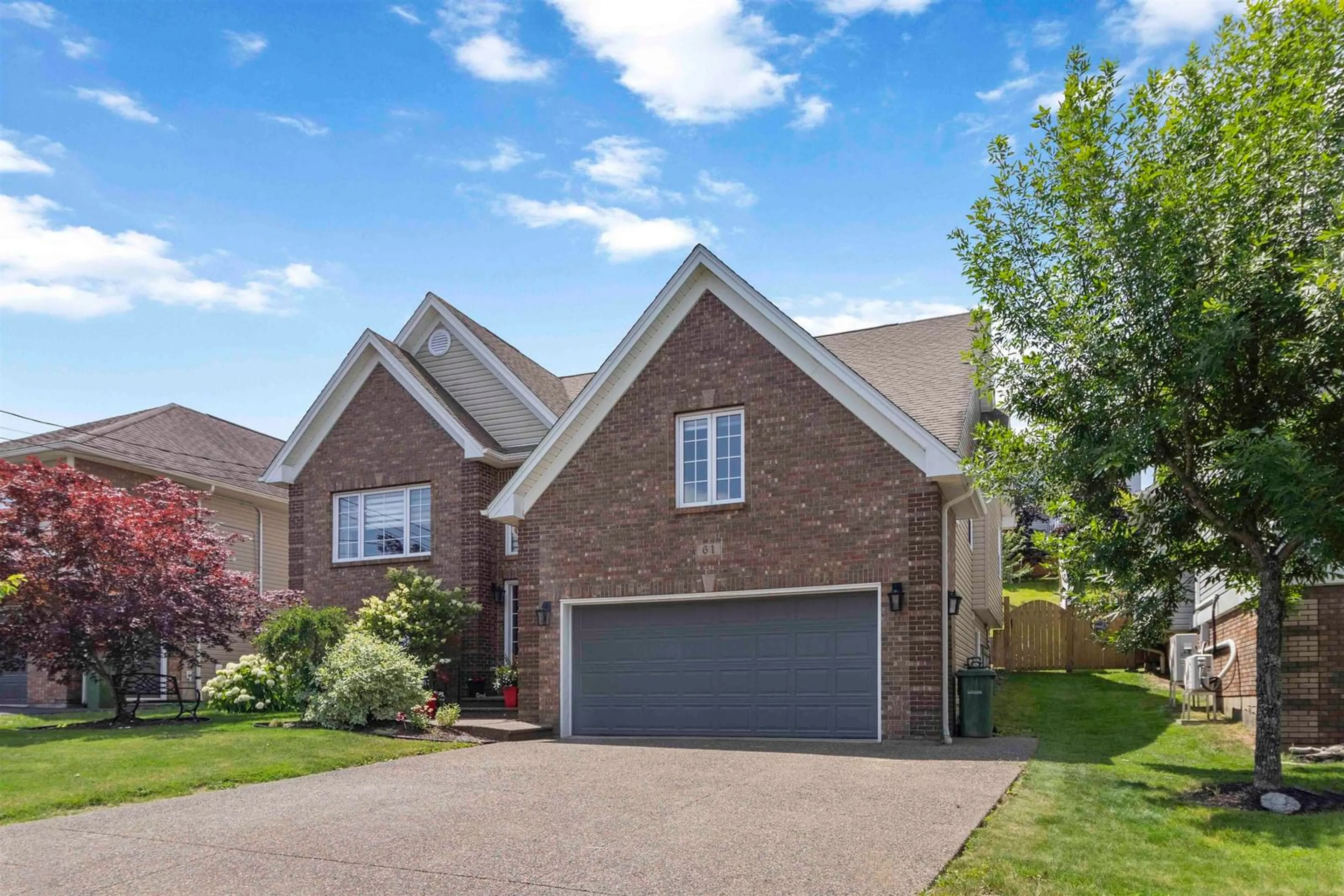 Home with brick exterior material, street for 61 Lindenwood Terr, Dartmouth Nova Scotia B2W 0B2