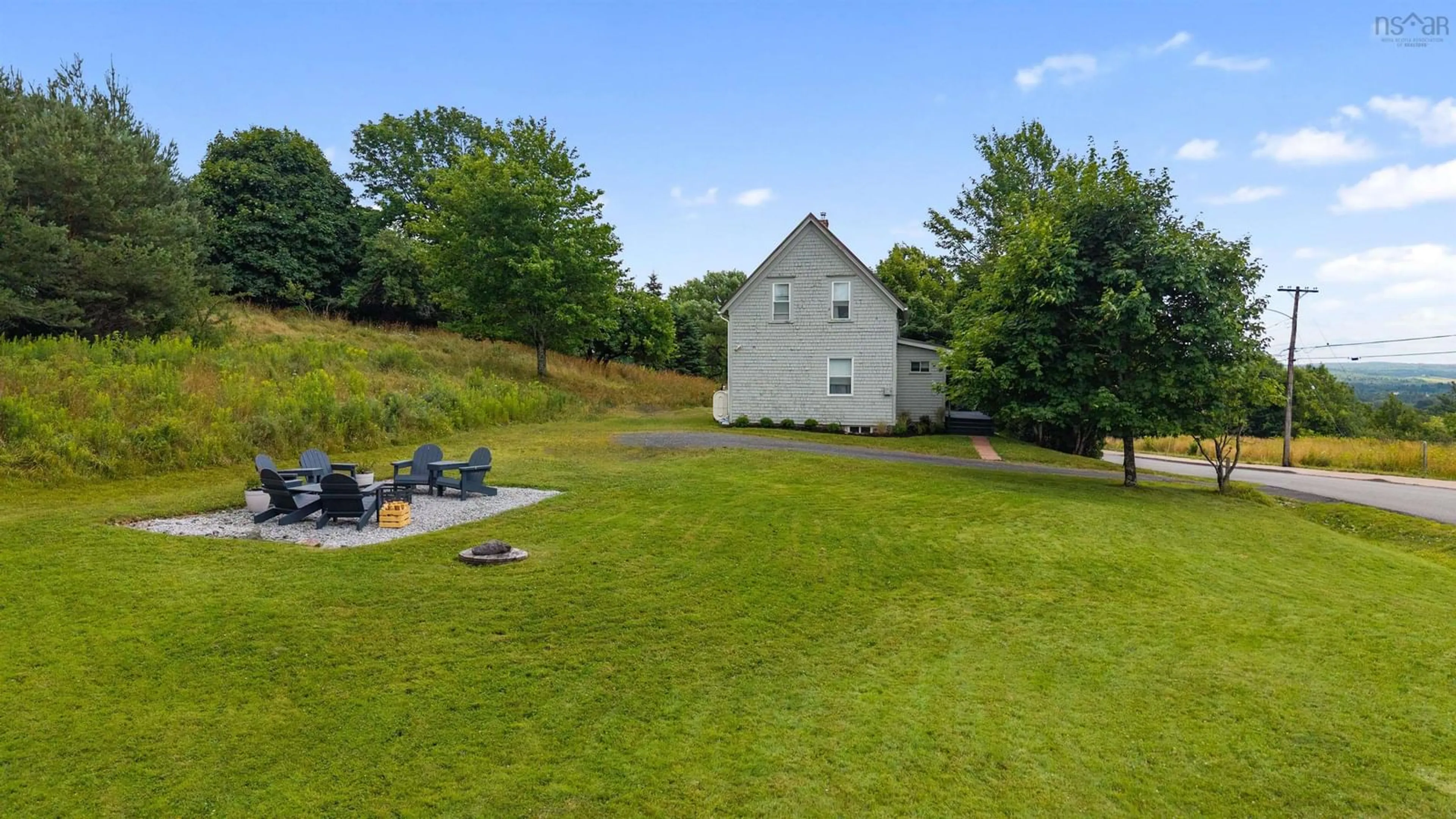 A pic from outside/outdoor area/front of a property/back of a property/a pic from drone, water/lake/river/ocean view for 166 Reservoir St, New Glasgow Nova Scotia B2H 4K4