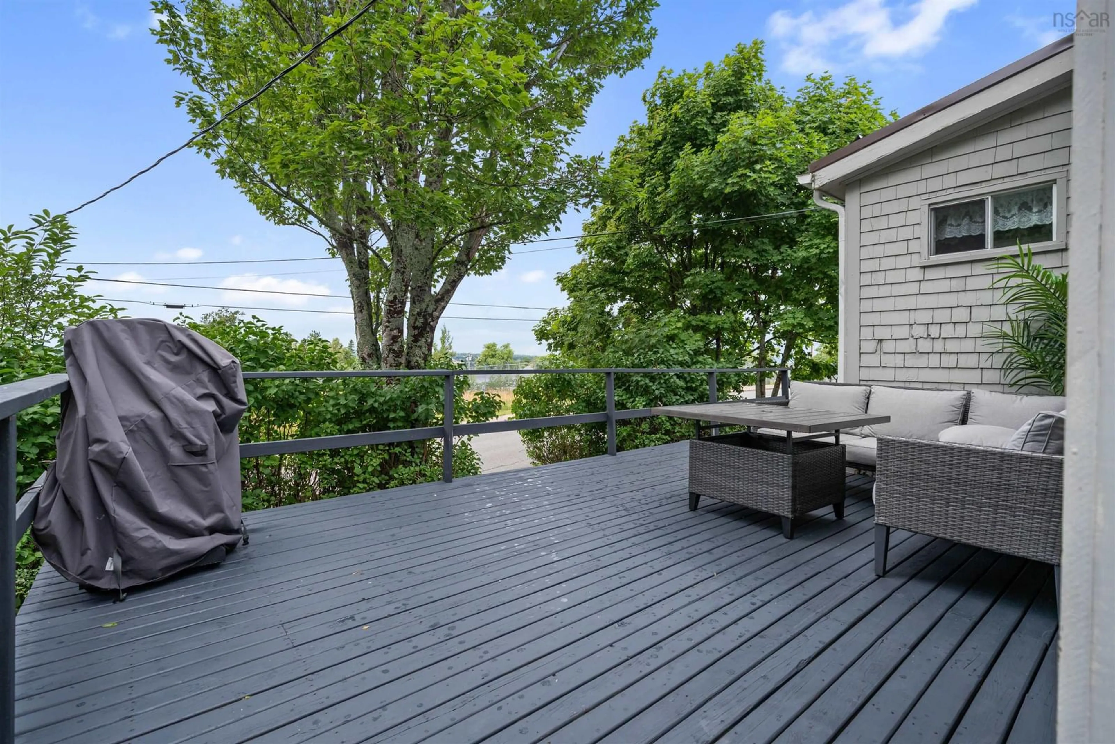 Patio, water/lake/river/ocean view for 166 Reservoir St, New Glasgow Nova Scotia B2H 4K4