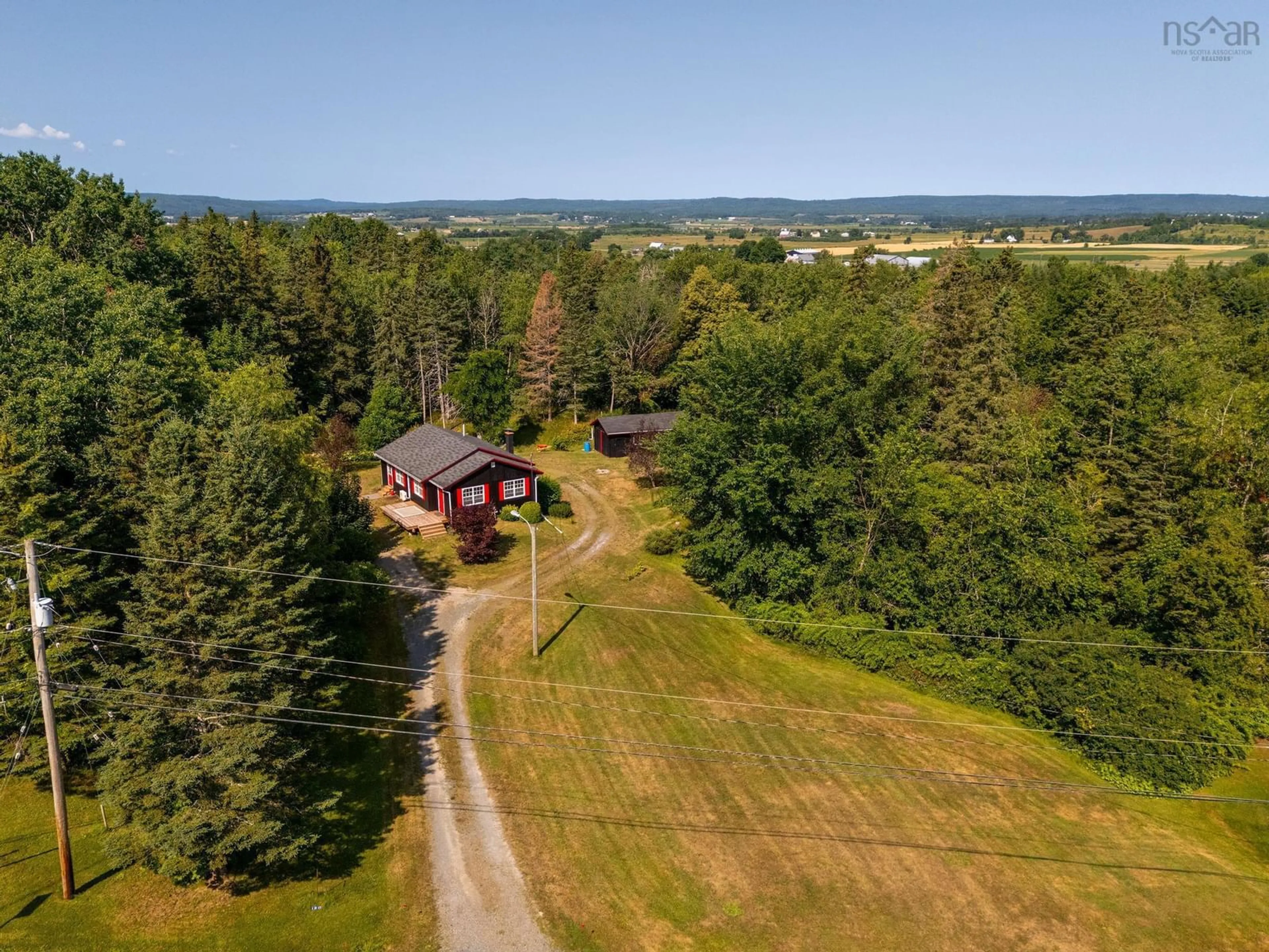 A pic from outside/outdoor area/front of a property/back of a property/a pic from drone, unknown for 180 Dill Rd, Windsor Nova Scotia B0N 2T0