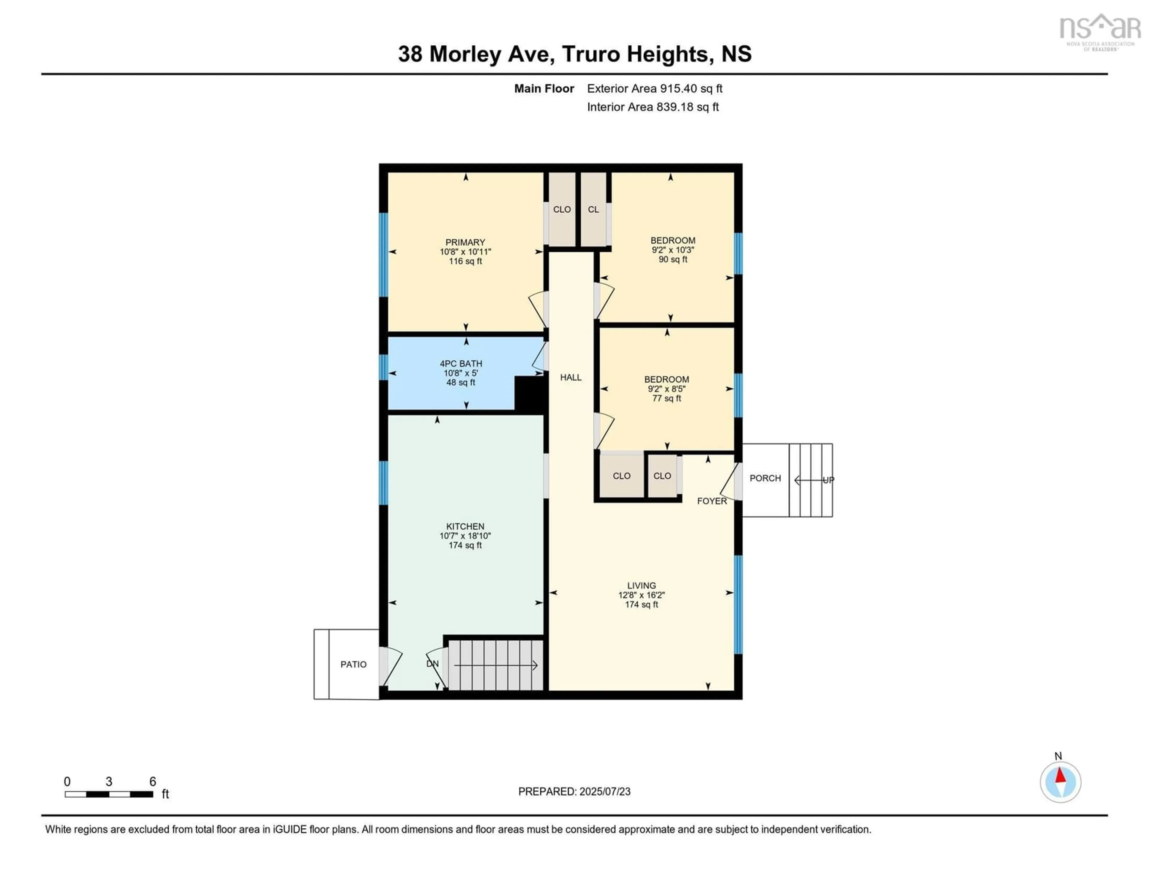Floor plan for 38 Morley Ave, Truro Heights Nova Scotia B6L 1M7