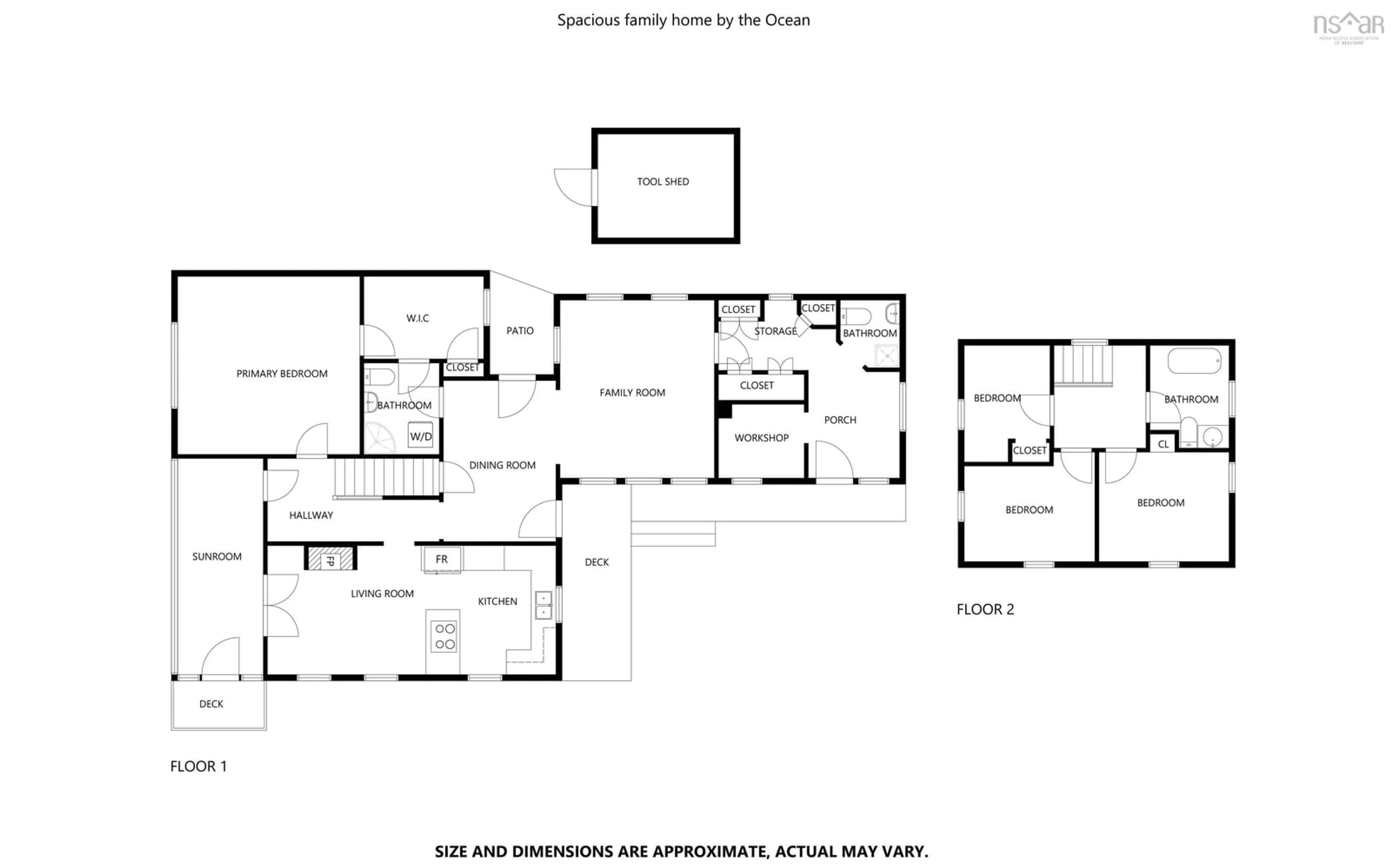 Floor plan for 4282 & 4290 Walton Woods Rd, Walton Nova Scotia B0N 2R0