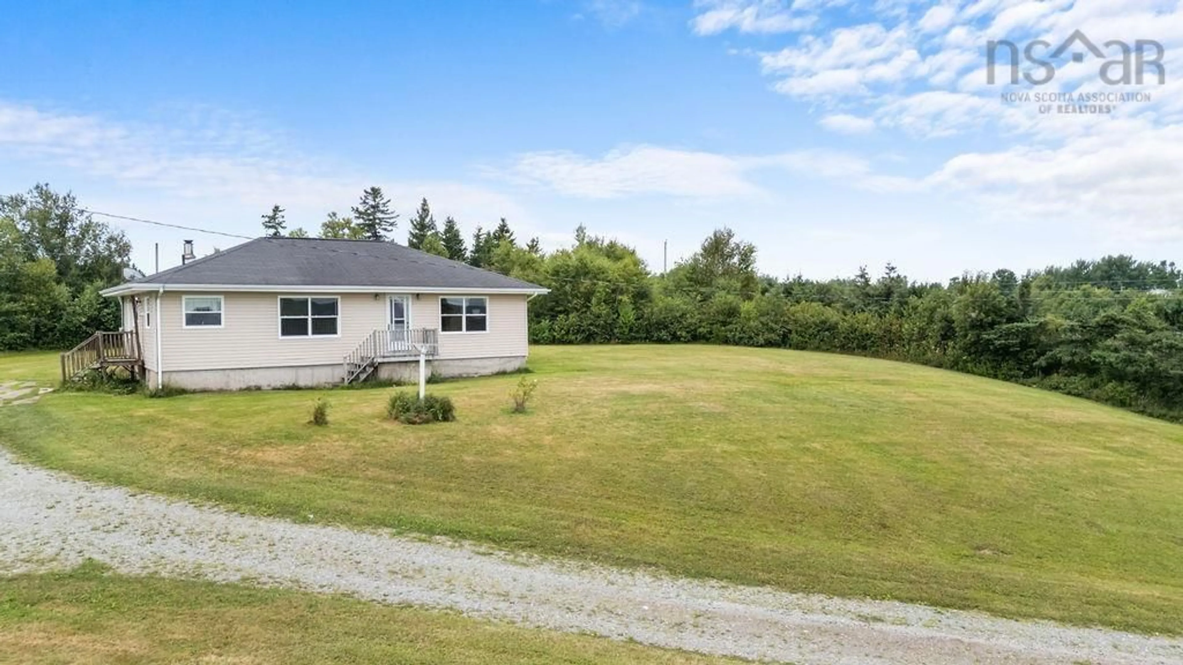 A pic from outside/outdoor area/front of a property/back of a property/a pic from drone, unknown for 1348 Old Antigonish Rd, Monastery Nova Scotia B0H 1W0