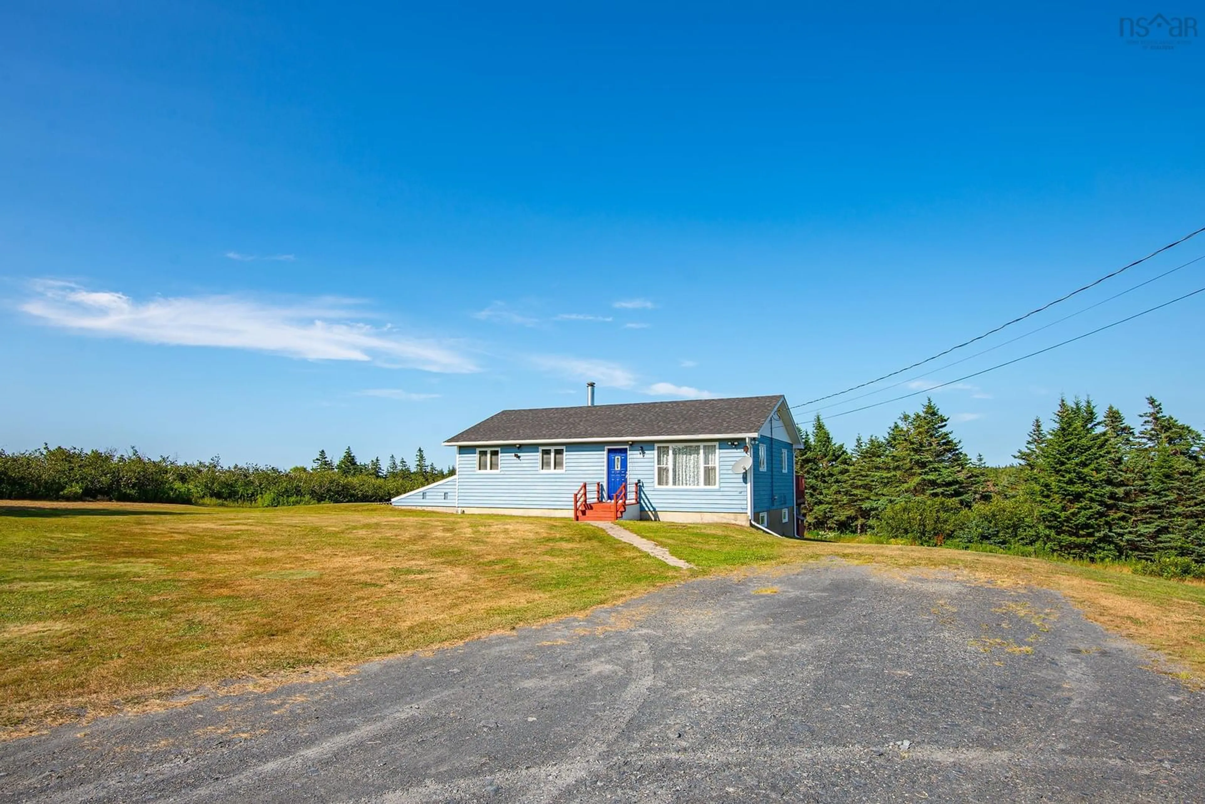 A pic from outside/outdoor area/front of a property/back of a property/a pic from drone, unknown for 292 Bear Cove Rd, St. Alphonse Nova Scotia B0W 2J0