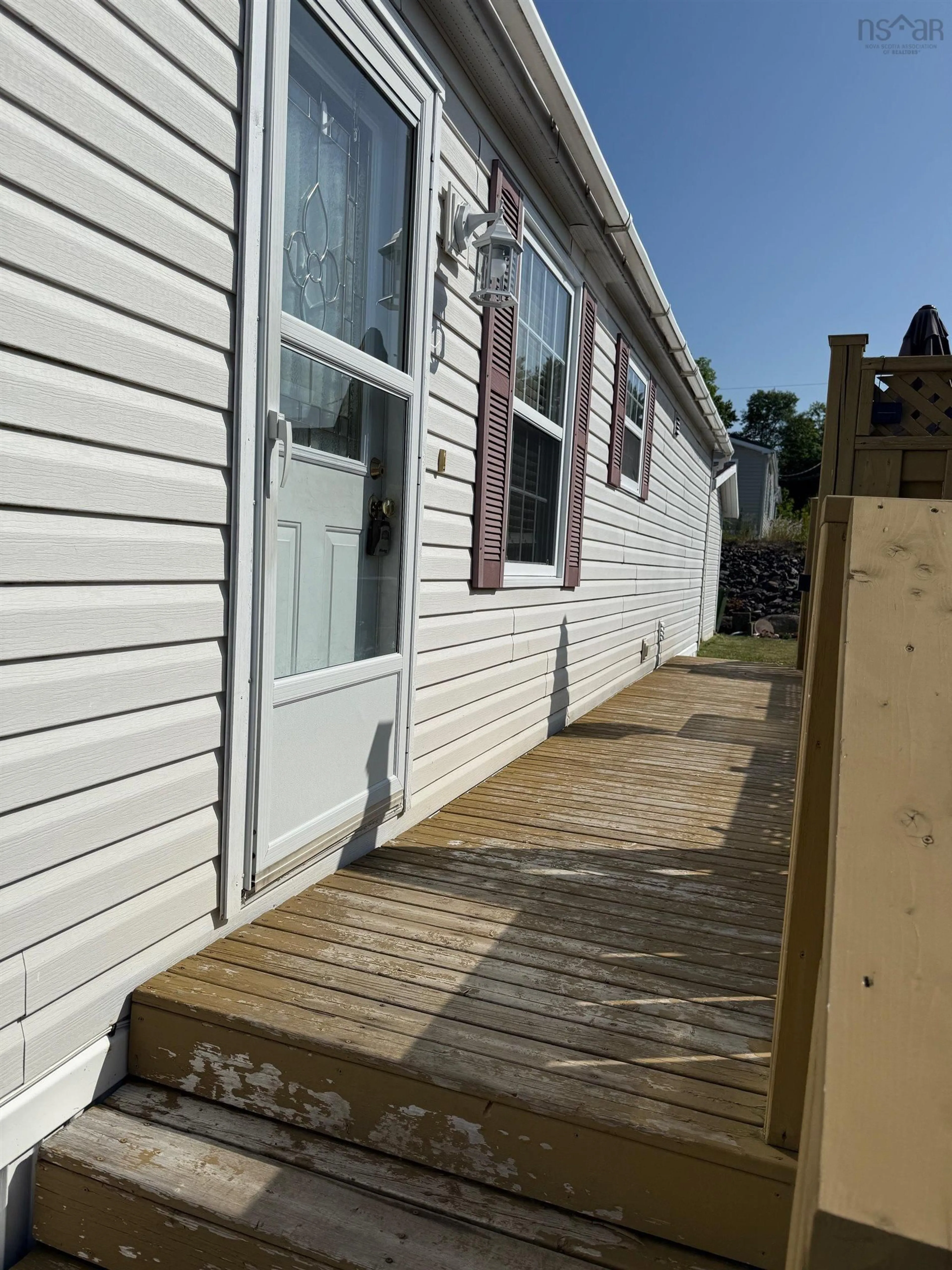 Home with vinyl exterior material, street for 14 Belmont Dr, Bridgewater Nova Scotia B4V 4E5