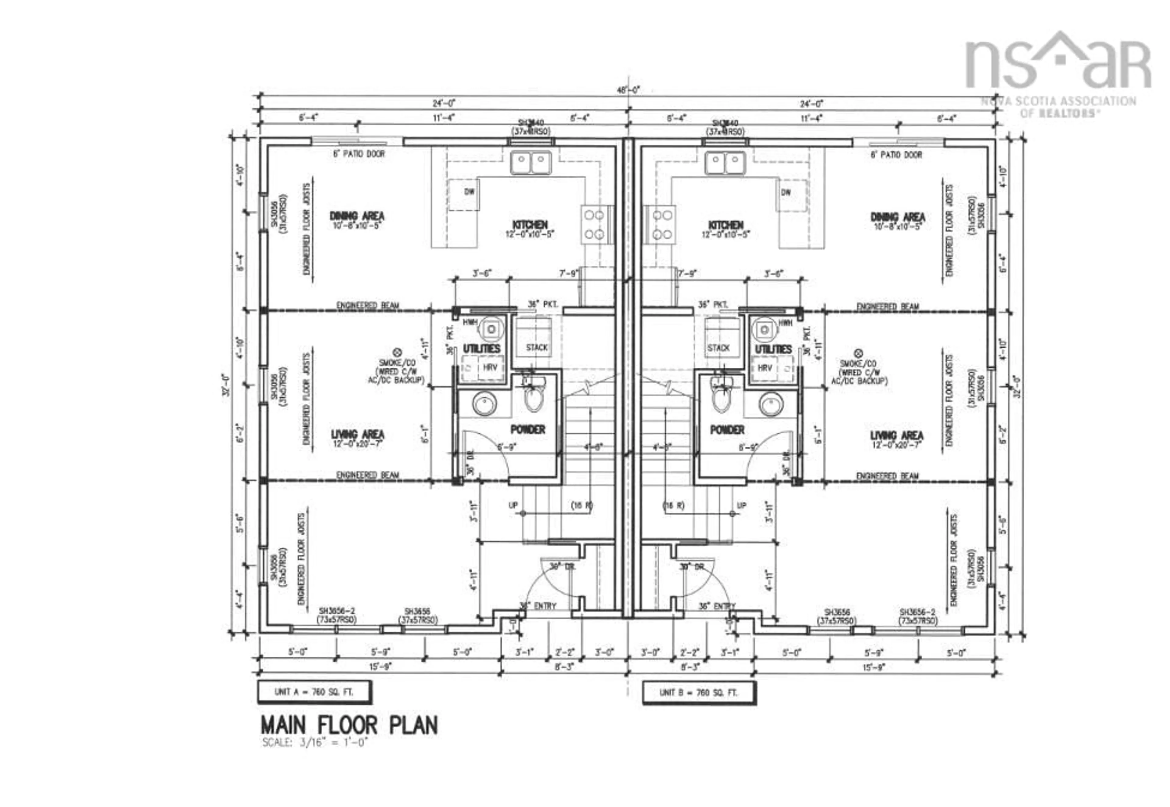 Floor plan for Kara Anne Crt #Lot 6B, New Minas Nova Scotia B4N 0H6