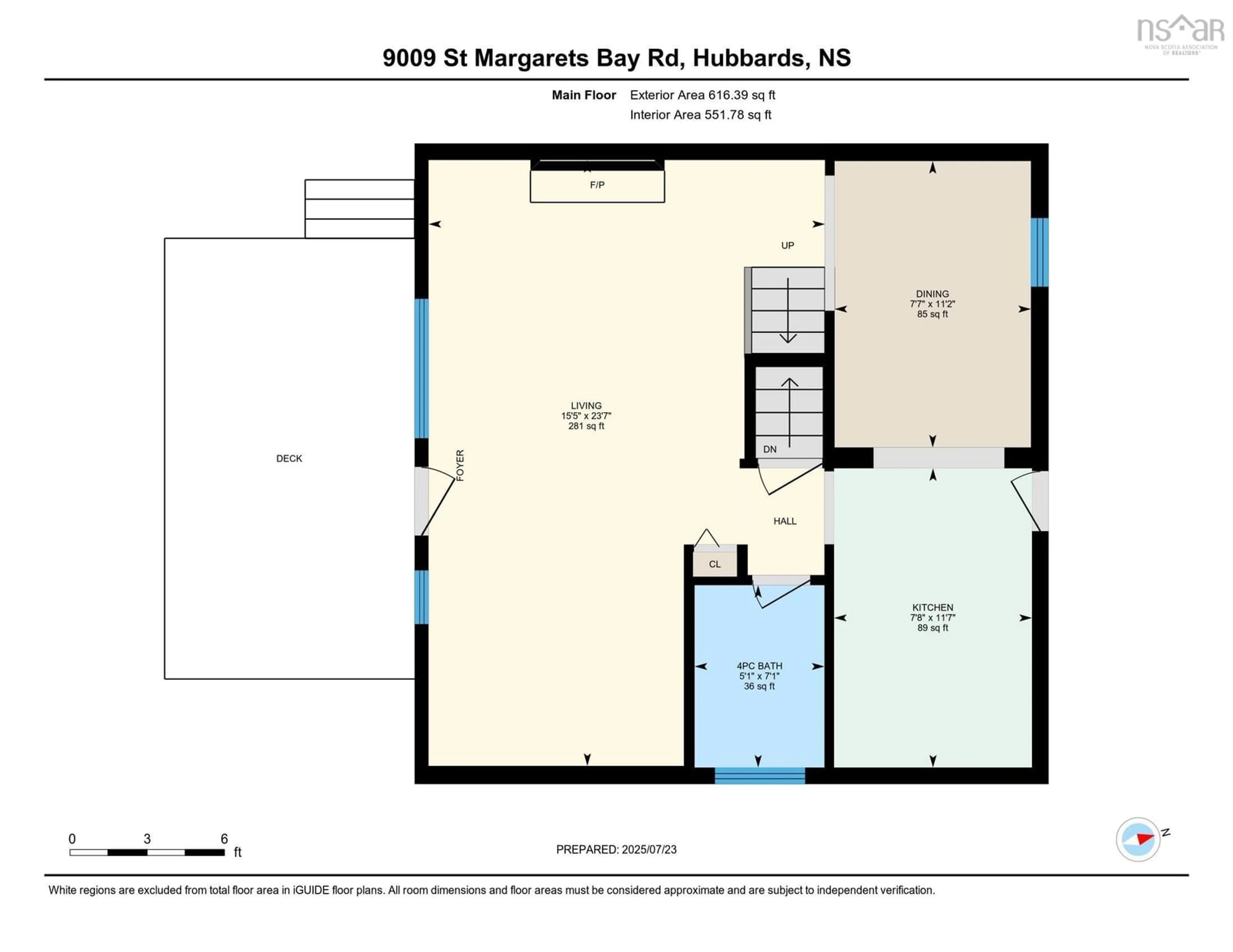 Floor plan for 9009 St Margarets Bay Rd, Queensland Nova Scotia B0J 1T0