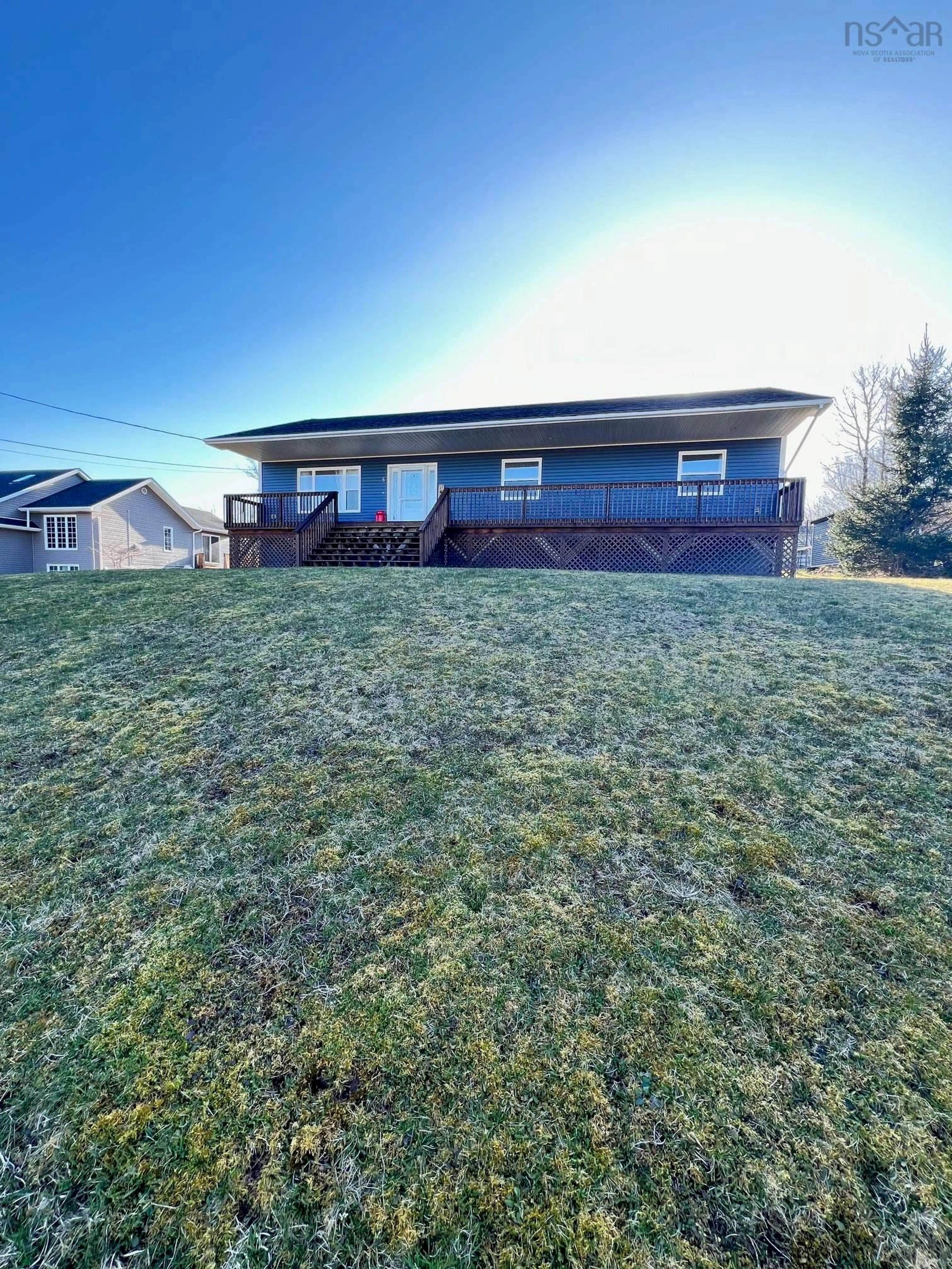 A pic from outside/outdoor area/front of a property/back of a property/a pic from drone, unknown for 6 Roslindale Dr, Truro Heights Nova Scotia B6L 1T2