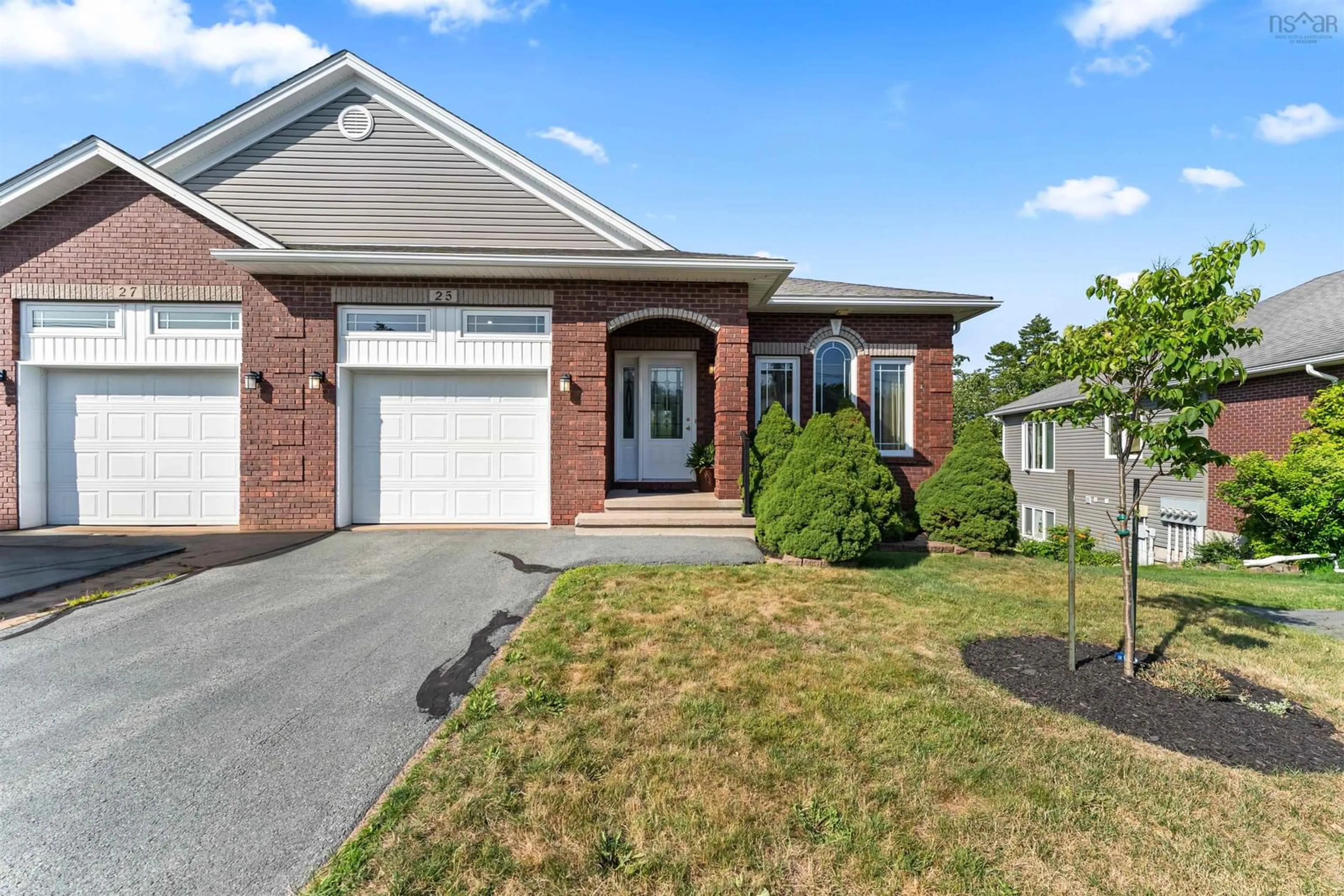 Home with brick exterior material, street for 25 Kirkwood Crt, Bedford Nova Scotia B4A 0A9