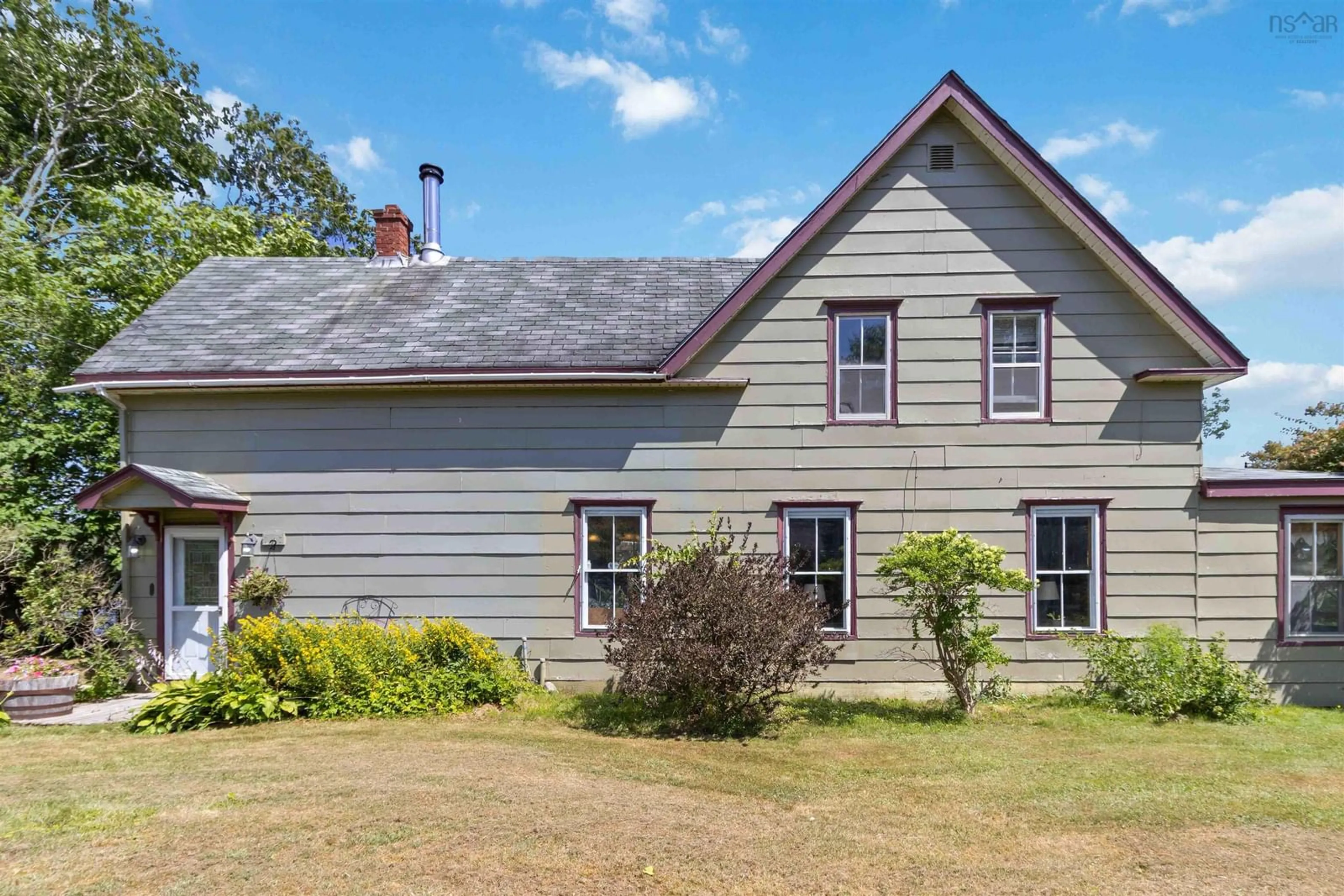 A pic from outside/outdoor area/front of a property/back of a property/a pic from drone, building for 22 Hogg Lane, Sheet Harbour Nova Scotia B0J 3B0