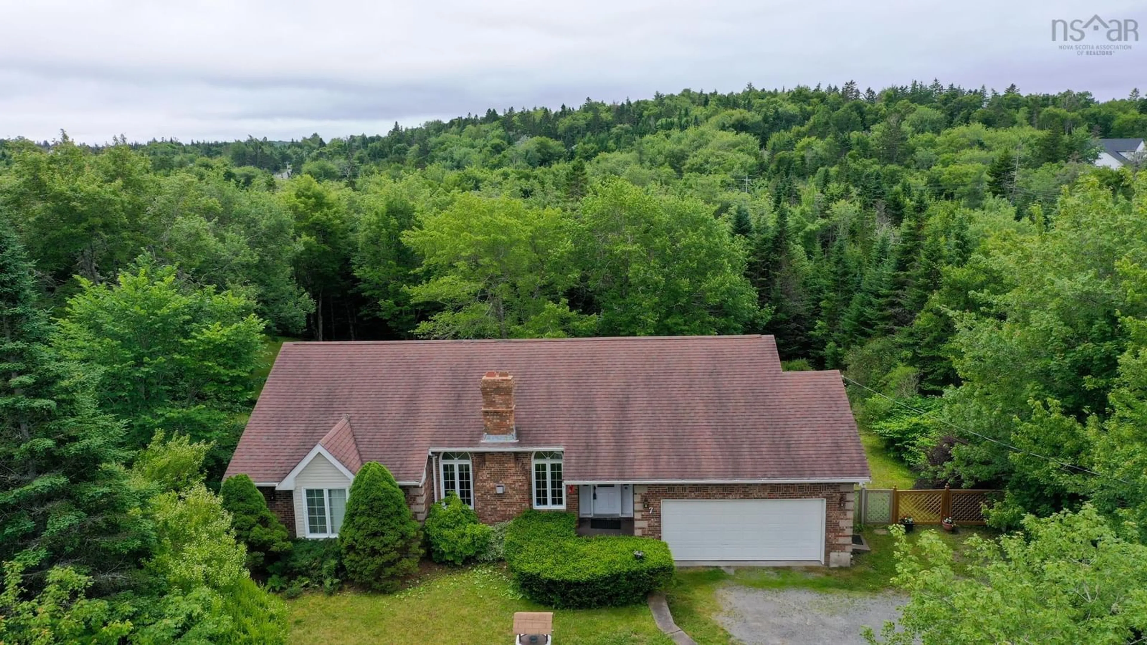 A pic from outside/outdoor area/front of a property/back of a property/a pic from drone, unknown for 7 Fraser Rd, Williamswood Nova Scotia B3V 1B7