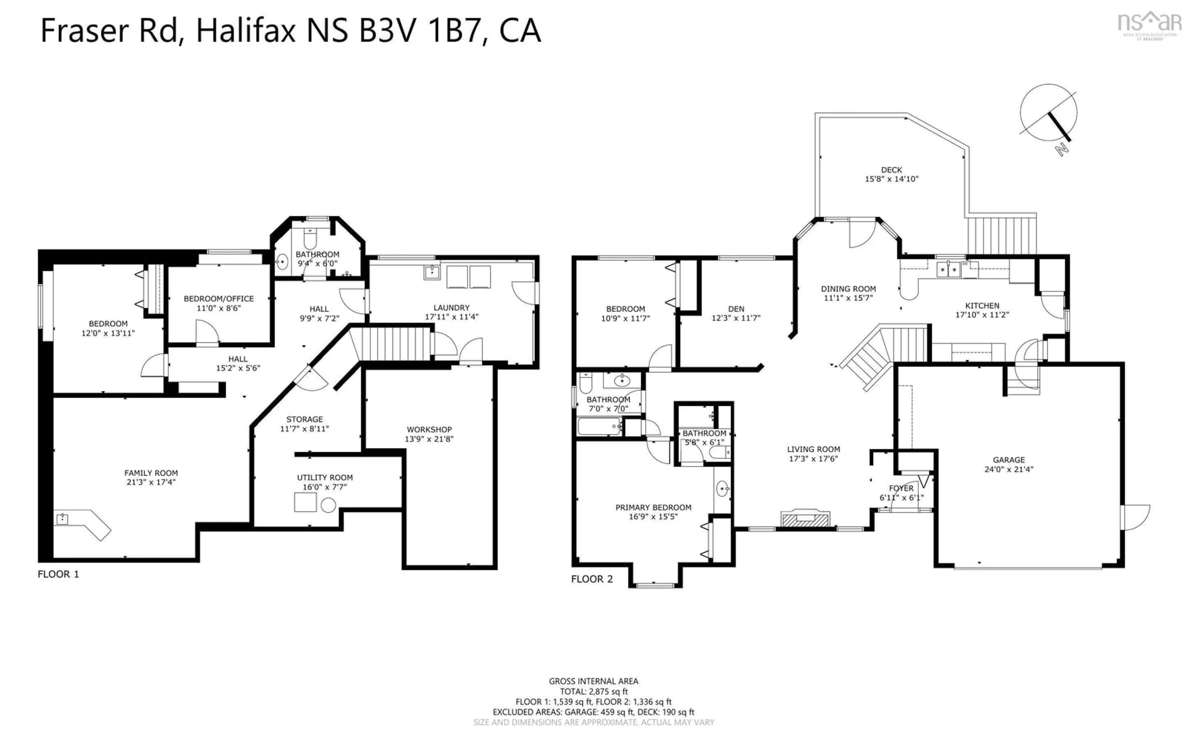 Floor plan for 7 Fraser Rd, Williamswood Nova Scotia B3V 1B7