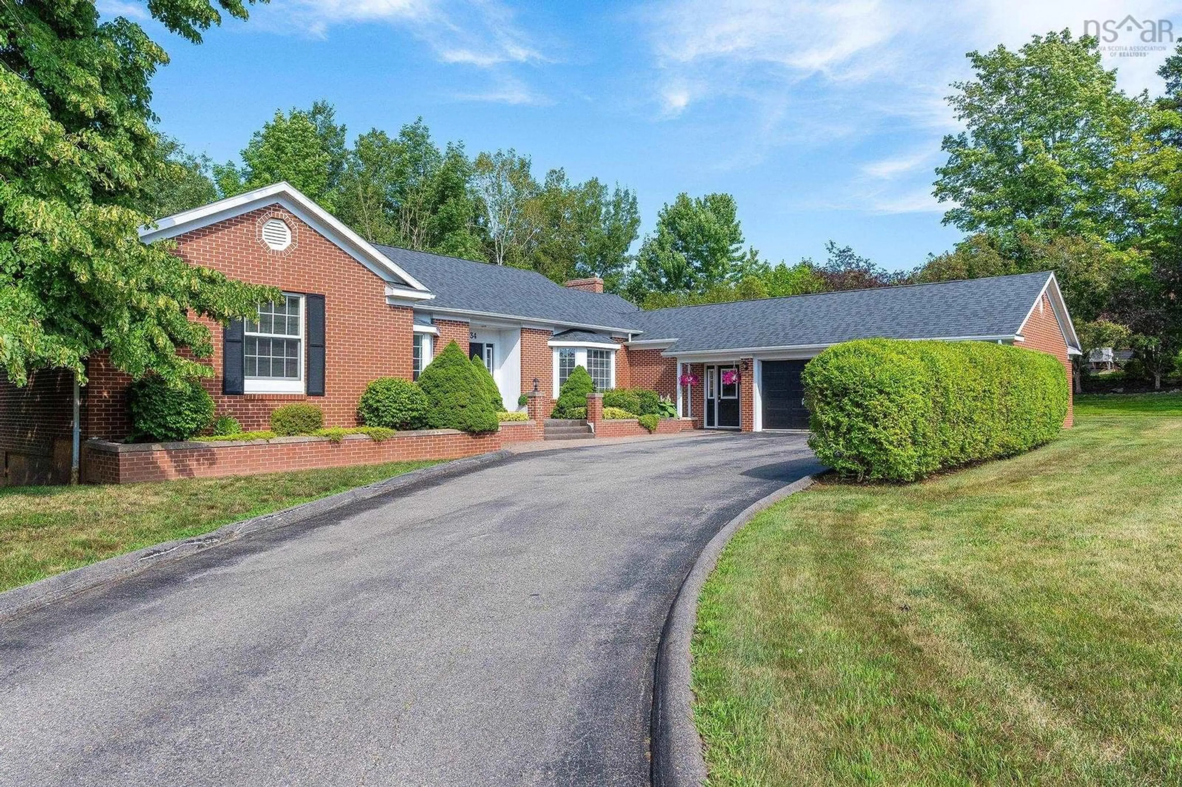 Home with brick exterior material, street for 34 Alicia Blvd, Kentville Nova Scotia B4N 4Y6