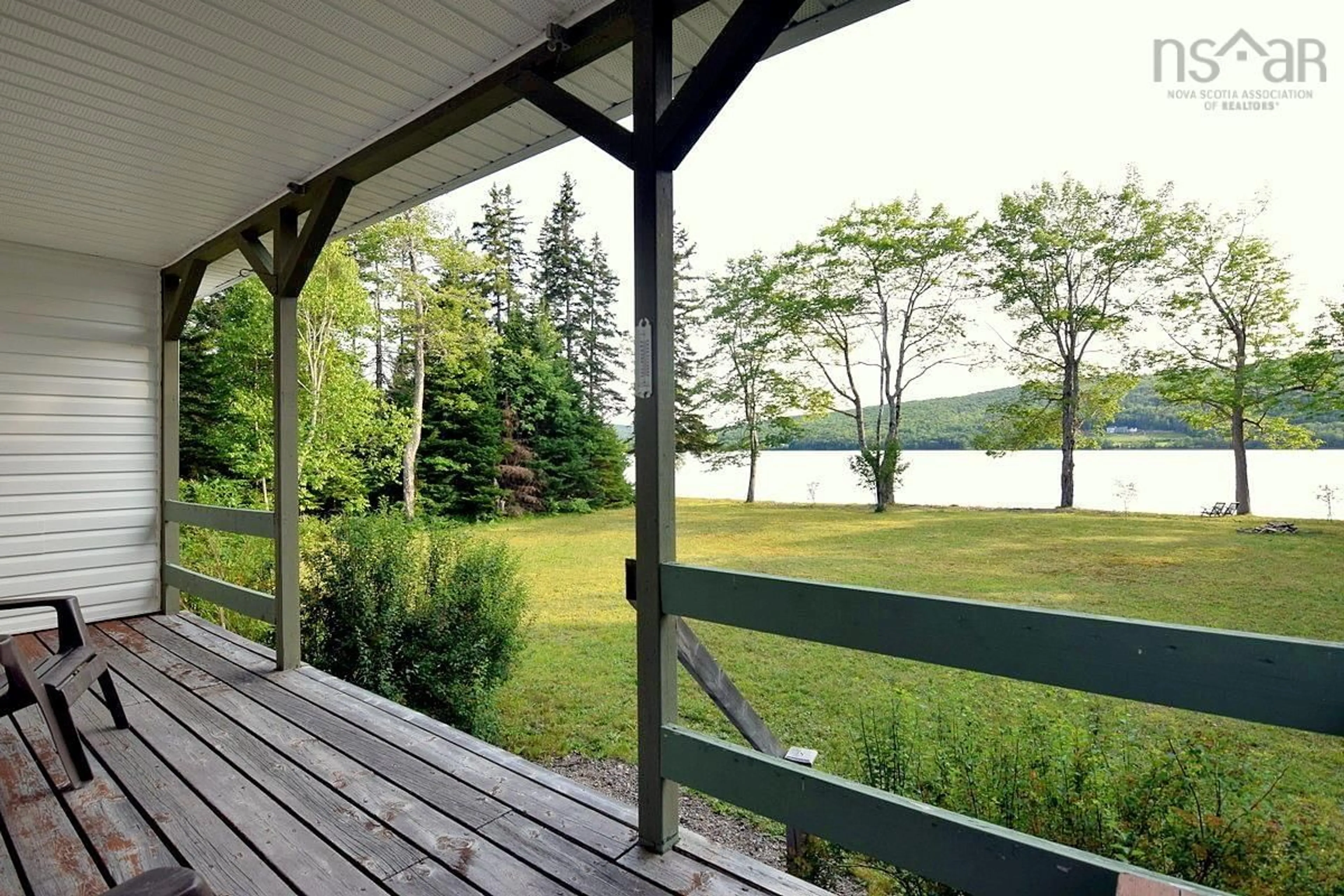 Patio, water/lake/river/ocean view for 1707 Highway 395, East Lake Ainslie Nova Scotia B0E 3M0