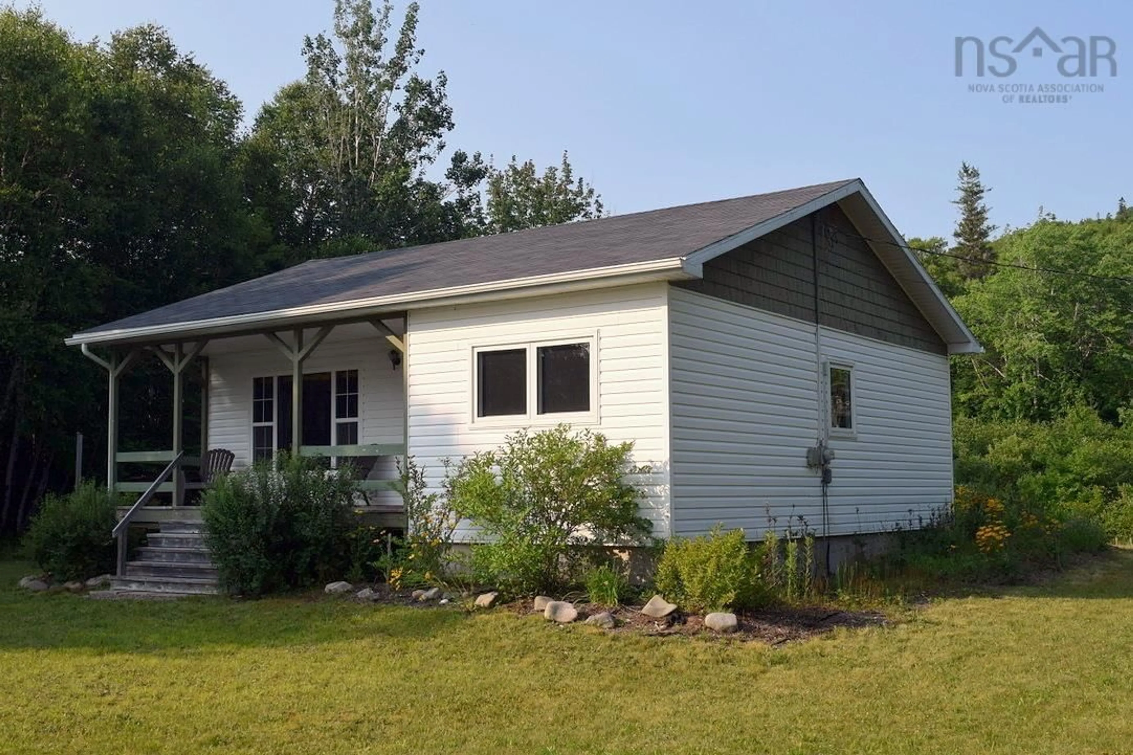 Home with vinyl exterior material, building for 1707 Highway 395, East Lake Ainslie Nova Scotia B0E 3M0