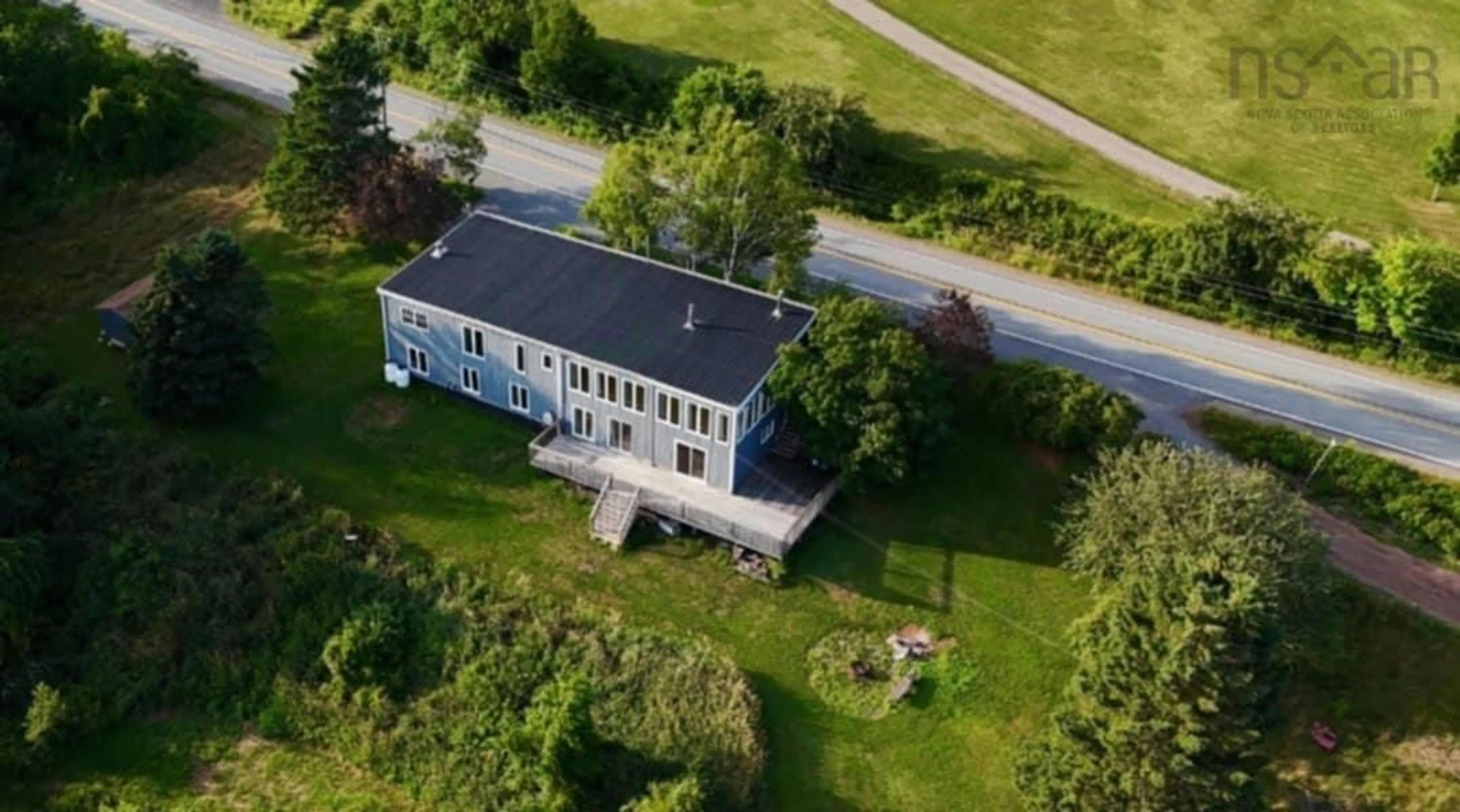 A pic from outside/outdoor area/front of a property/back of a property/a pic from drone, building for 1994 Highway 2, Economy Nova Scotia B0M 1B0