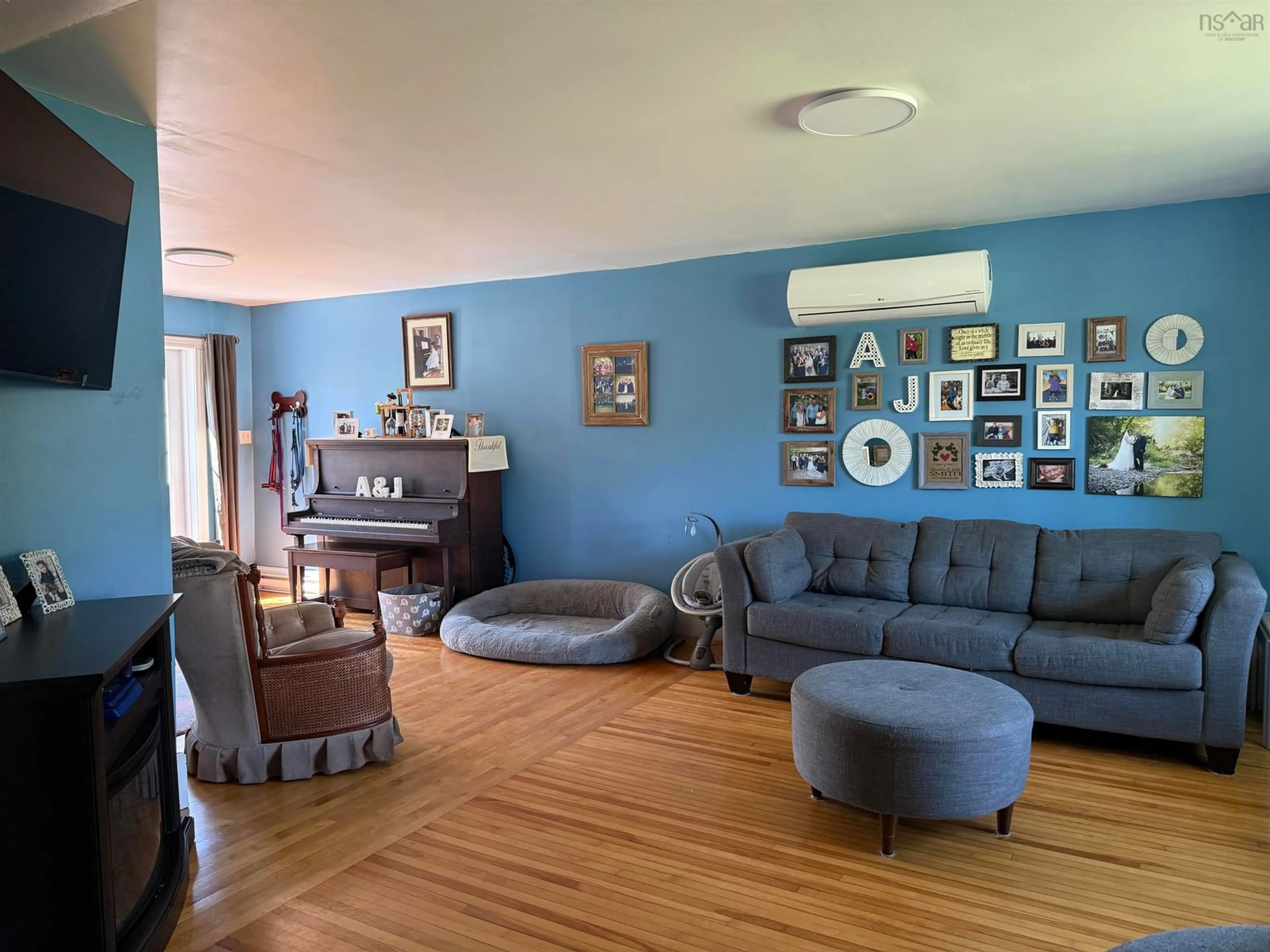 Living room with furniture, unknown for 2112 North St, Westville Nova Scotia B0K 2A0