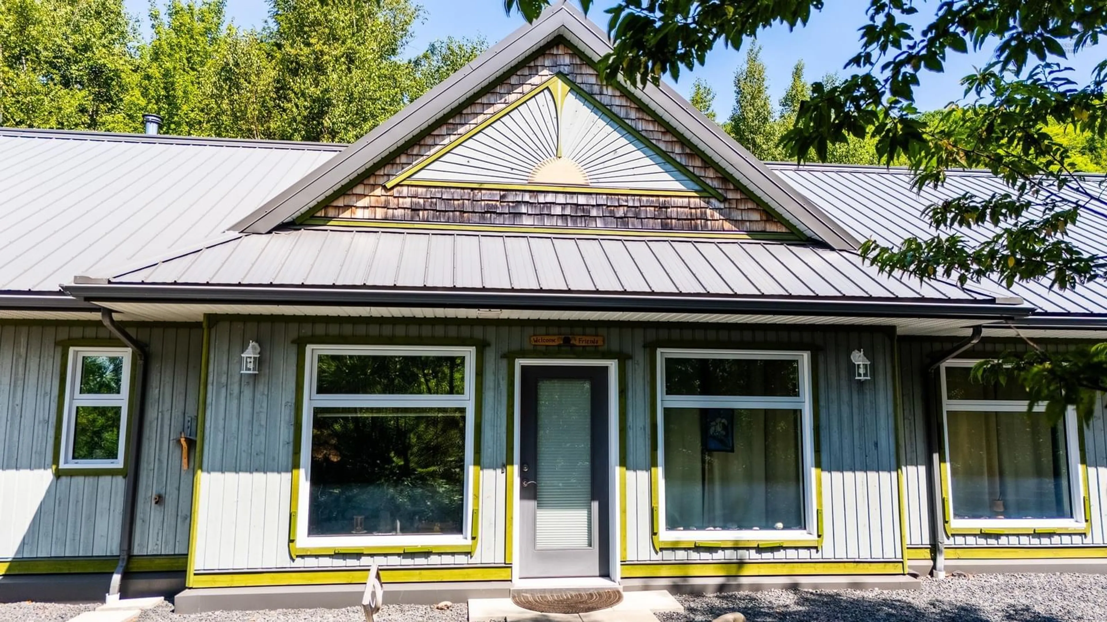 Home with vinyl exterior material, building for 516 Burgess Mountain Rd, Woodville Nova Scotia B0P 1G0