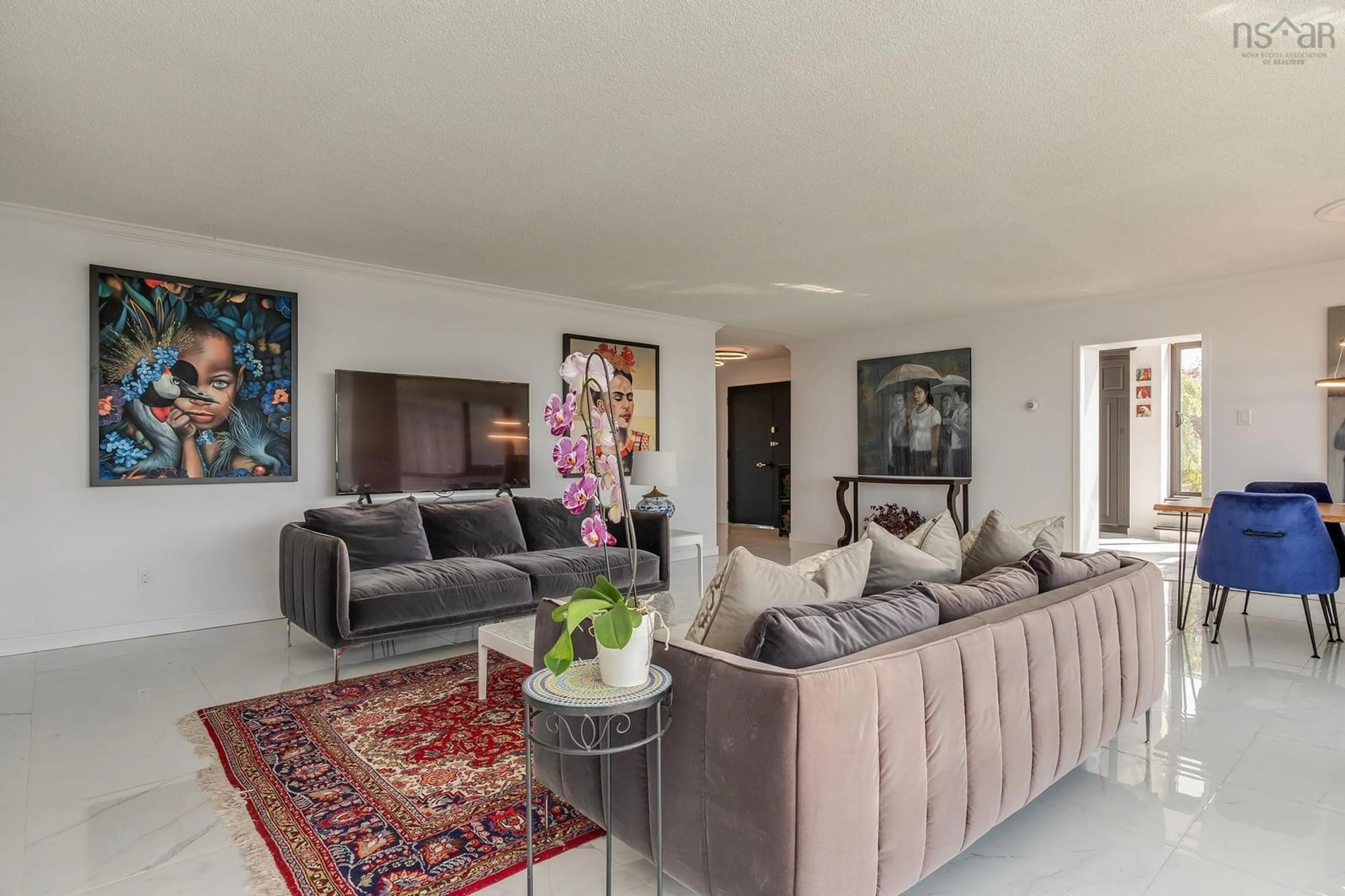 Living room with furniture, unknown for 5959 Spring Garden Rd #PH101, Halifax Nova Scotia B3H 1Y5