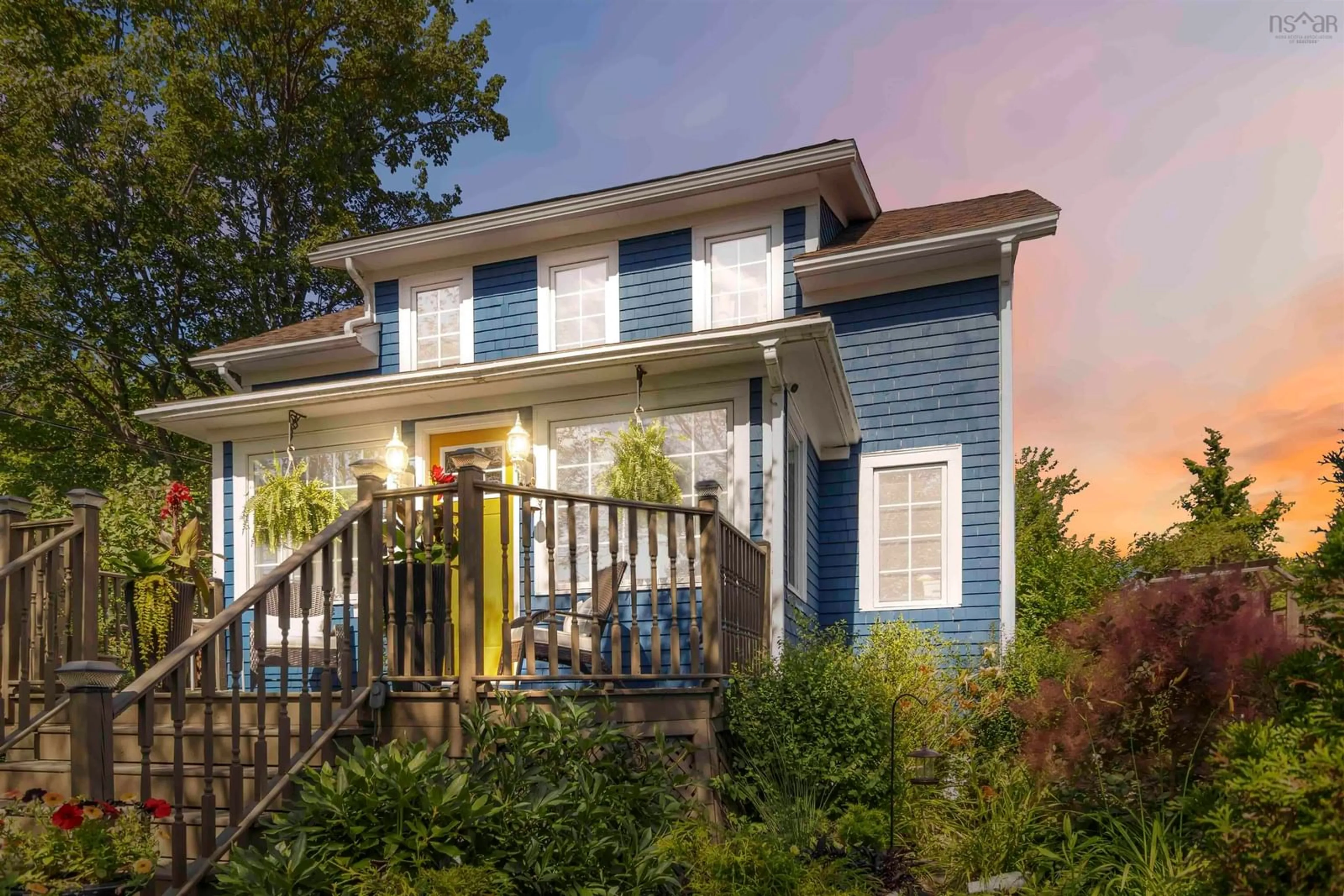 Home with vinyl exterior material, street for 8 Power St, Dartmouth Nova Scotia B2W 1M2