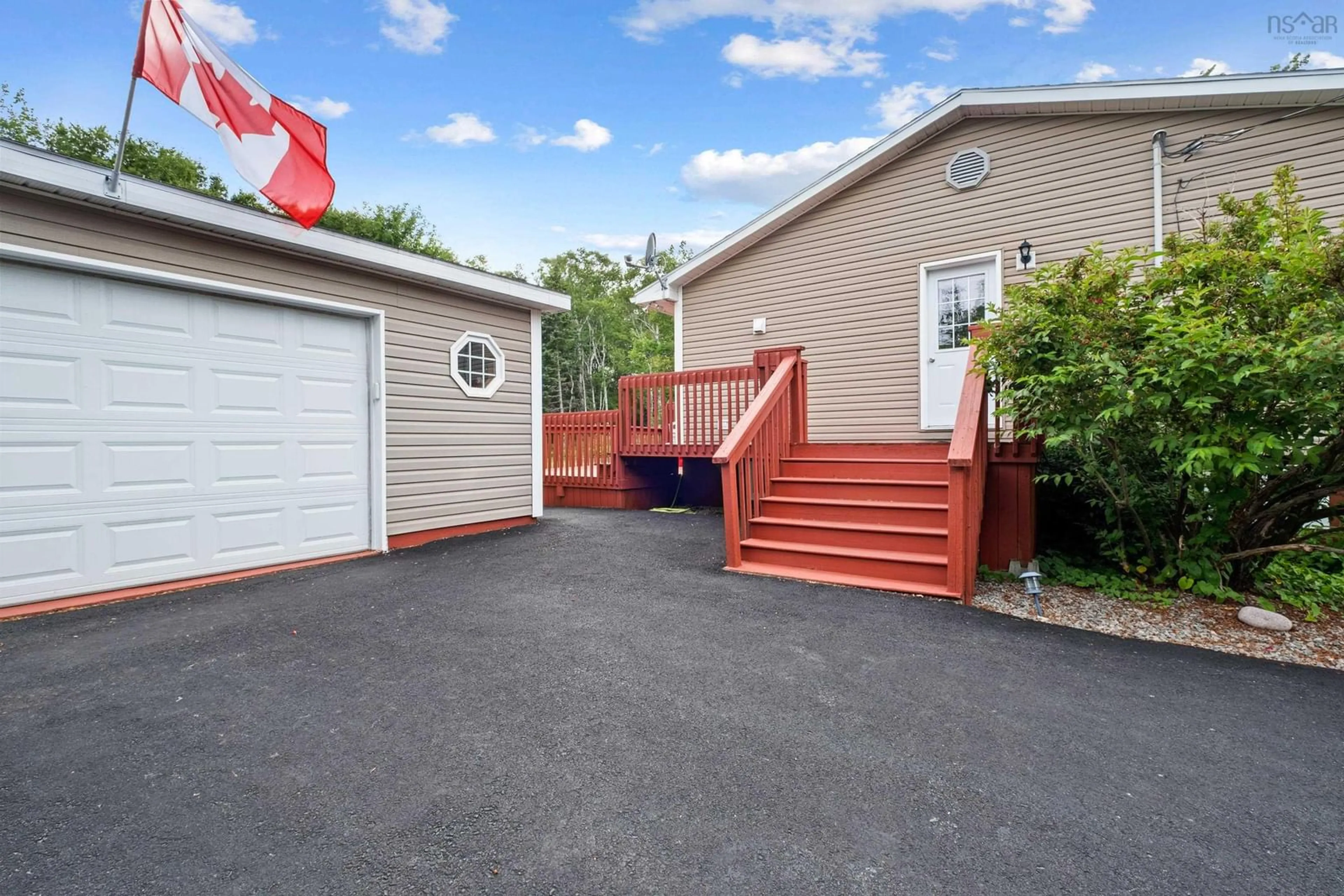 Patio, street for 26 Kytes Hill Drive, Grand Lake Road Nova Scotia B1M 1A7