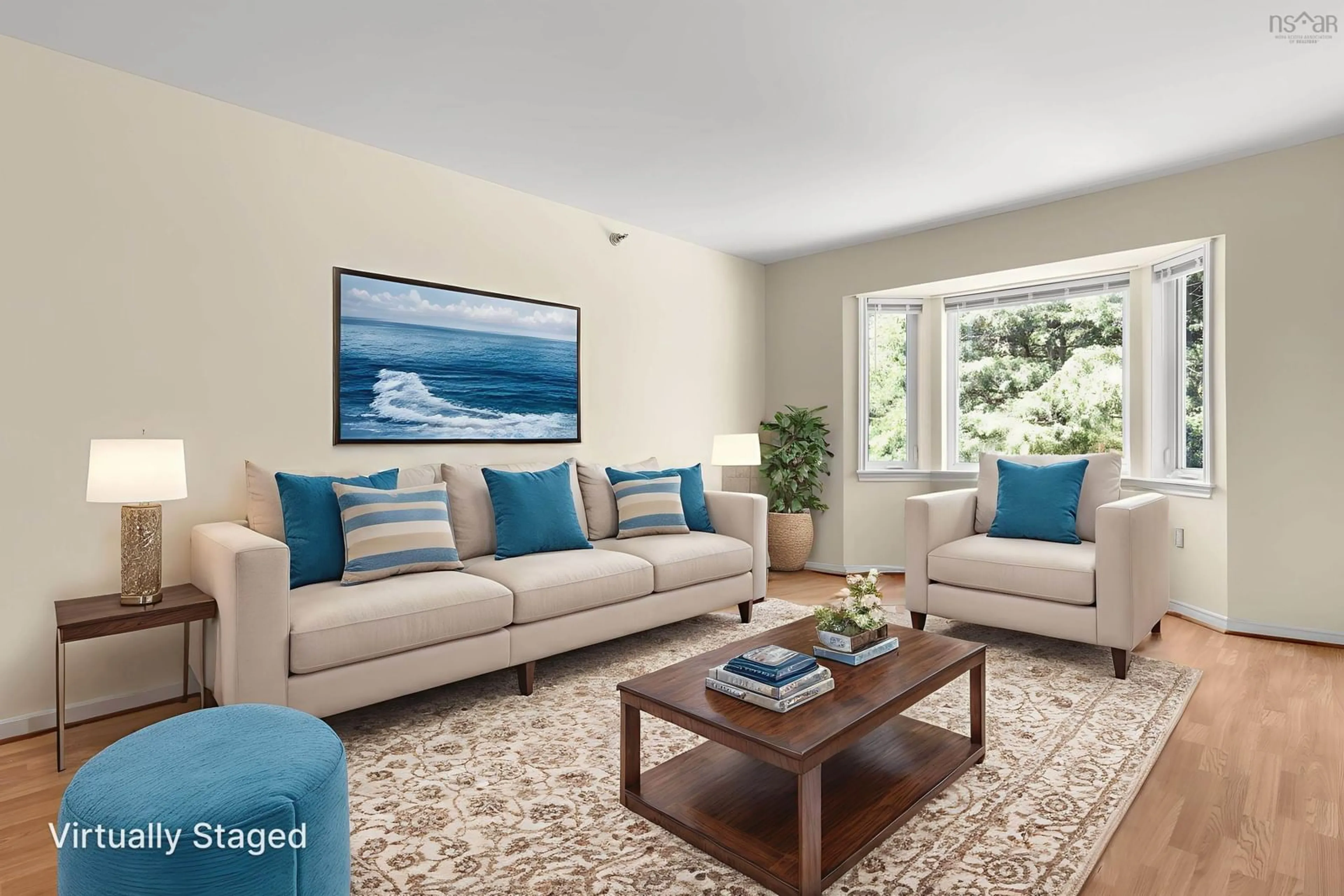 Living room with furniture, carpet floor for 83 Kearney Lake Rd #201, Halifax Nova Scotia B3M 4E6