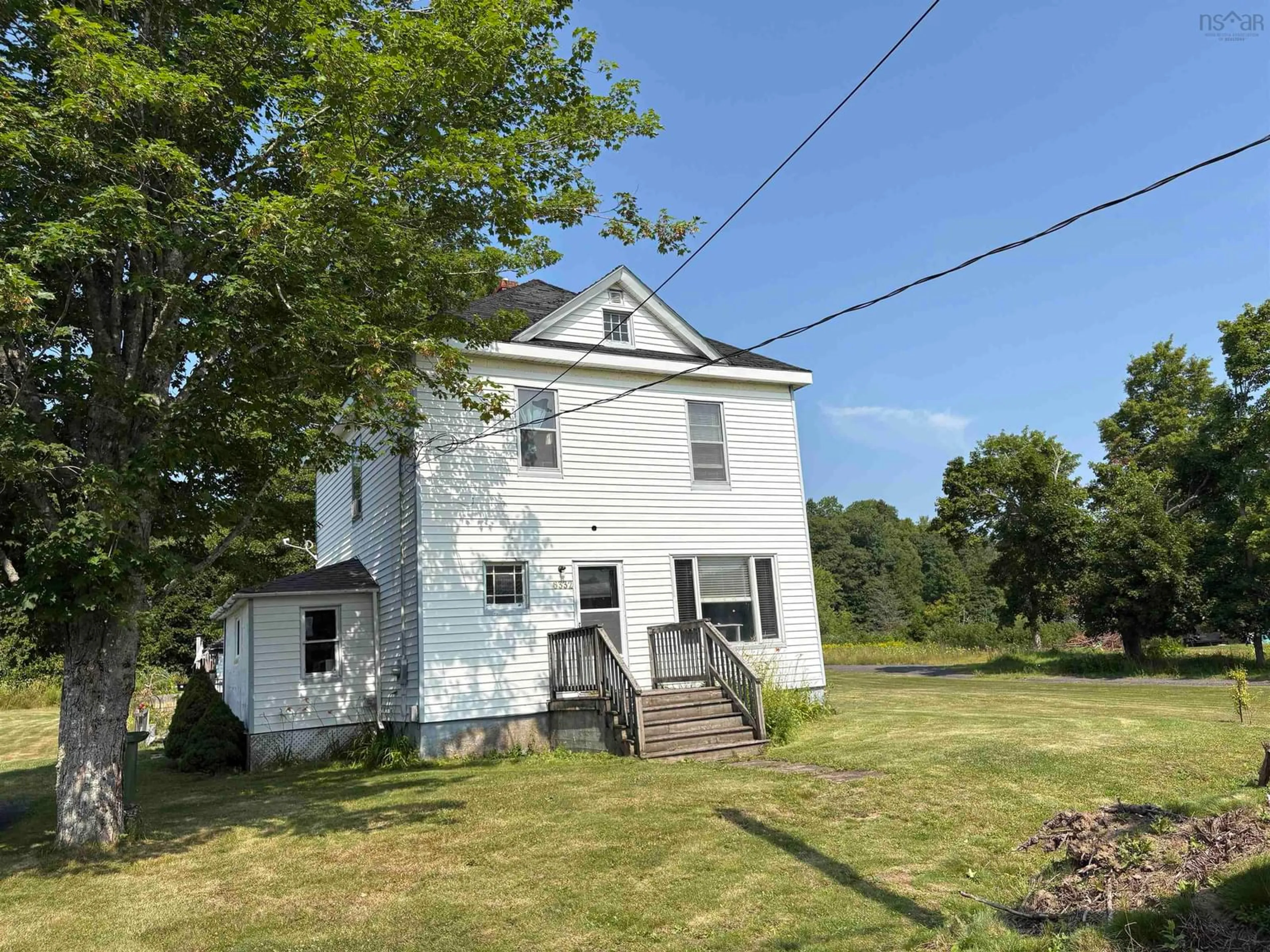 A pic from outside/outdoor area/front of a property/back of a property/a pic from drone, building for 6332 East River West Side Rd, Eureka Nova Scotia B0K 1B0