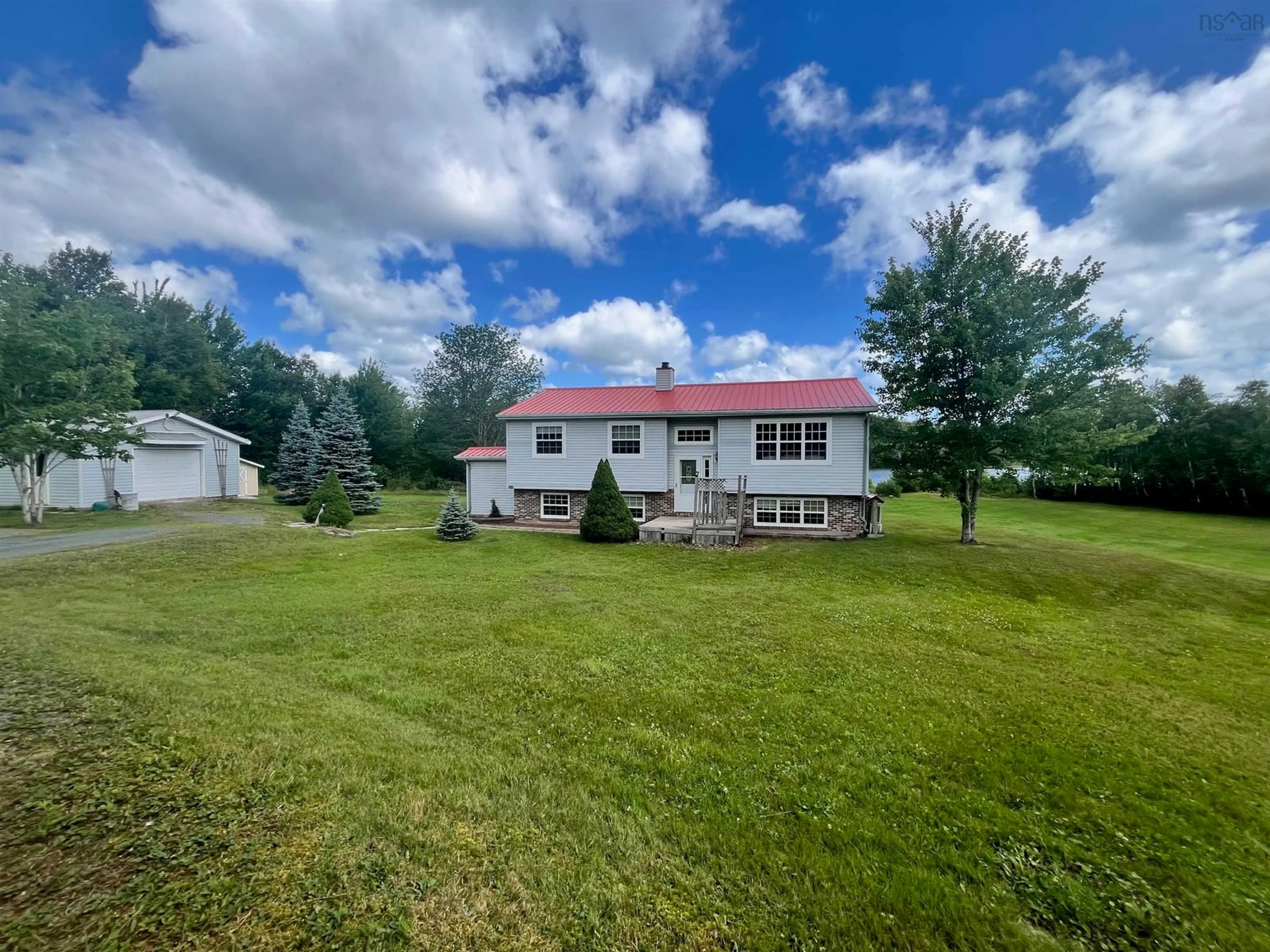 A pic from outside/outdoor area/front of a property/back of a property/a pic from drone, unknown for 233 Pomquet Lake Road, Pomquet Nova Scotia B2G 2L4