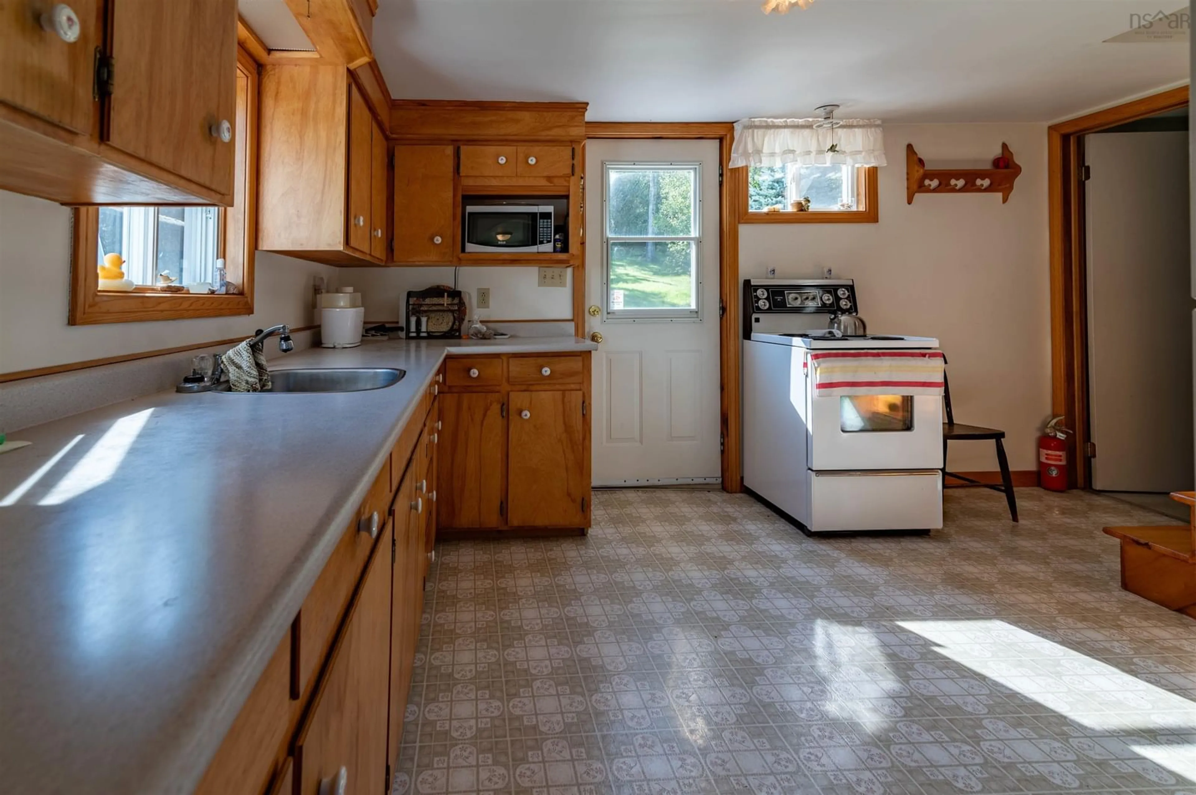 Standard kitchen, ceramic/tile floor for 2884 Long Point Rd, Harbourville Nova Scotia B0P 1E0
