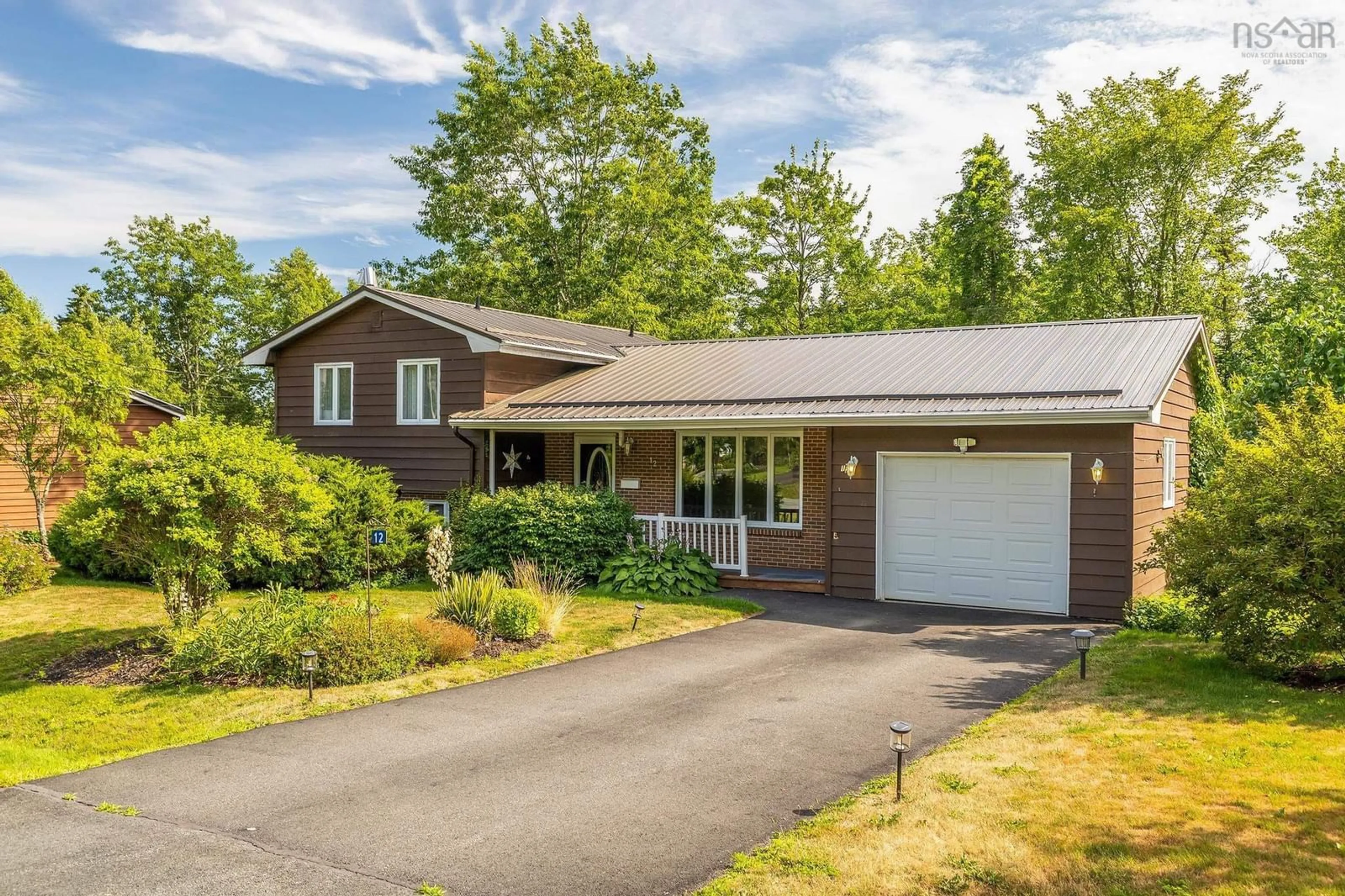 Home with vinyl exterior material, street for 12 Angies Walk, Milford Nova Scotia B0N 1Y0