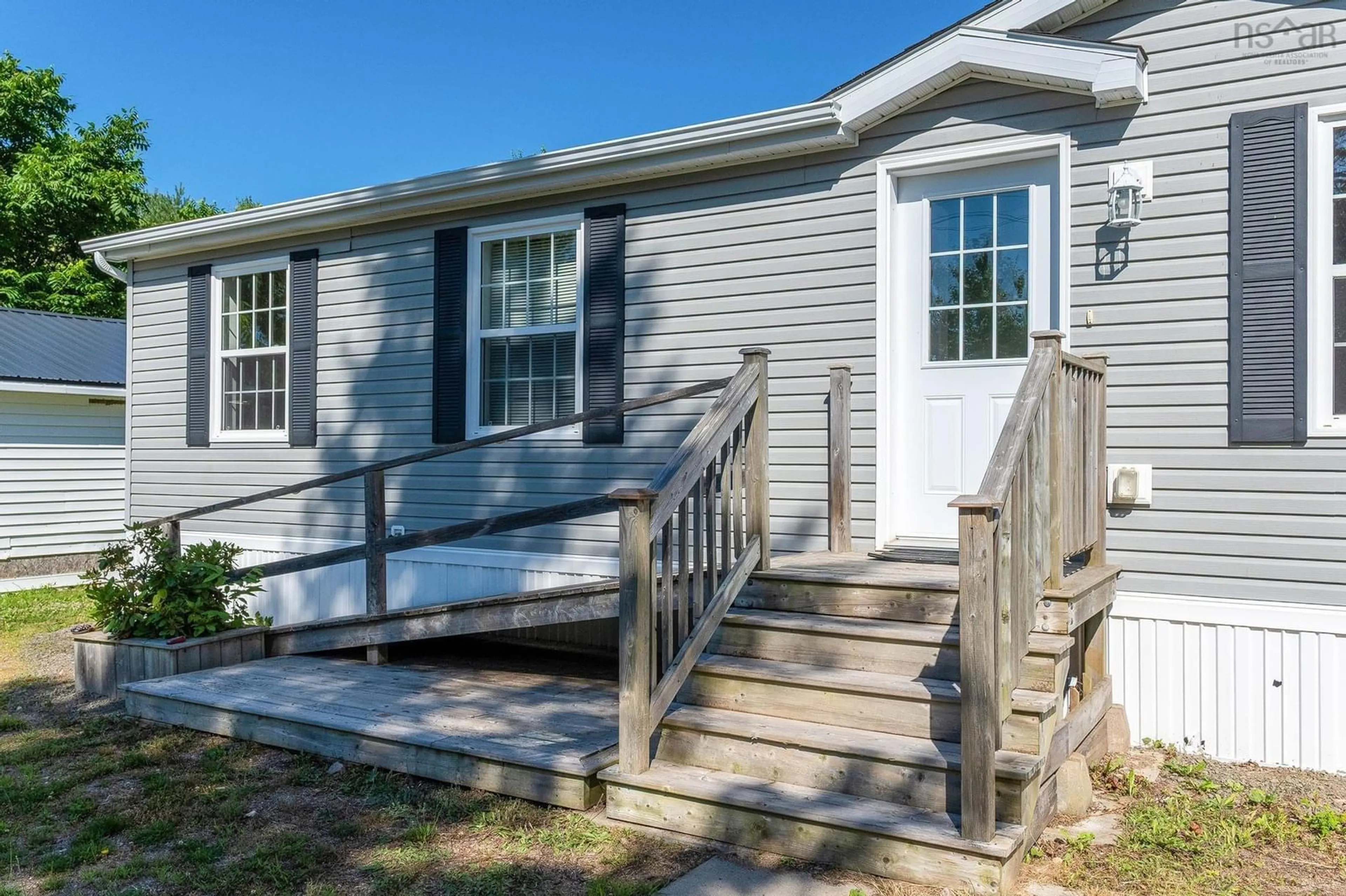 Home with vinyl exterior material, street for 11905 Highway 1, Brickton Nova Scotia B0S 1M0