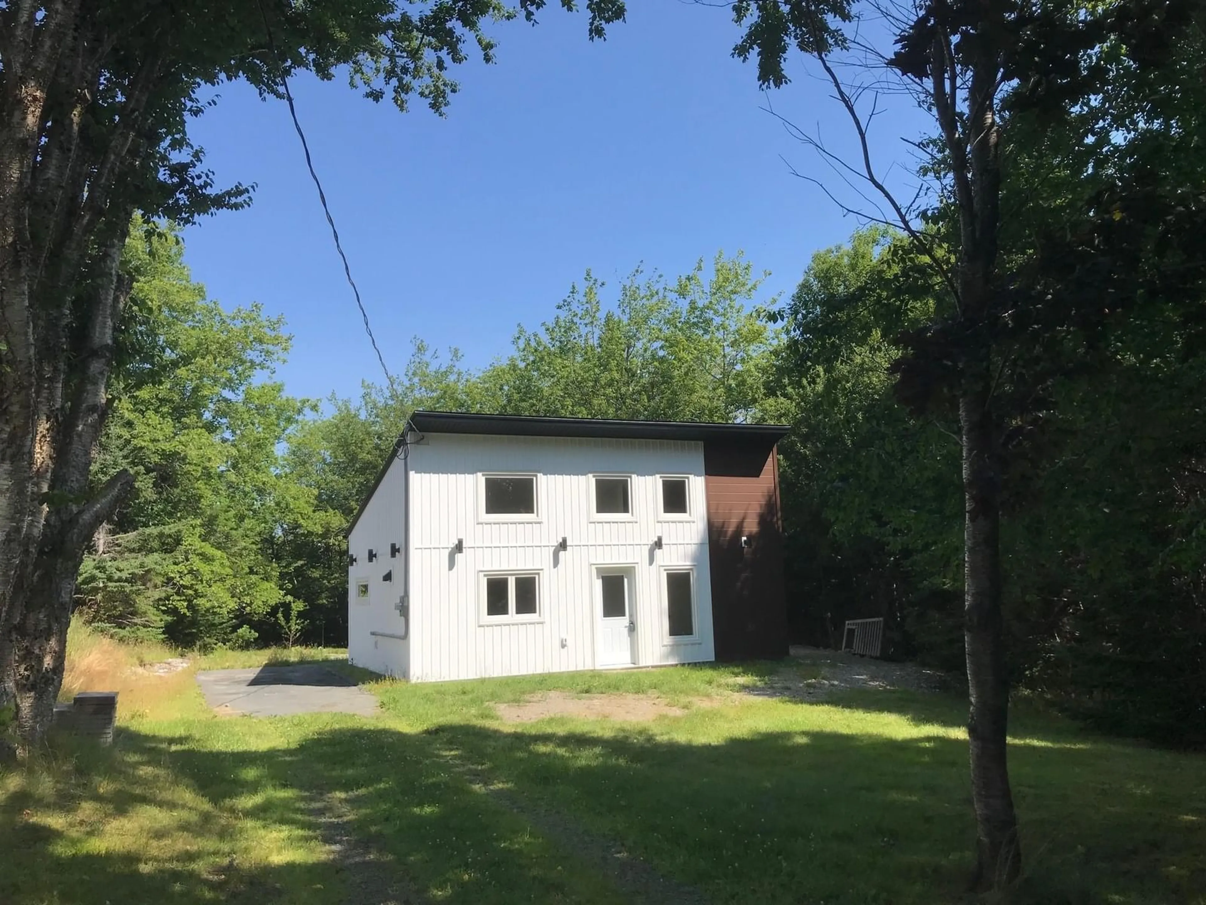 A pic from outside/outdoor area/front of a property/back of a property/a pic from drone, building for 34 Cranton Dr, Porters Lake Nova Scotia B3E 1G1