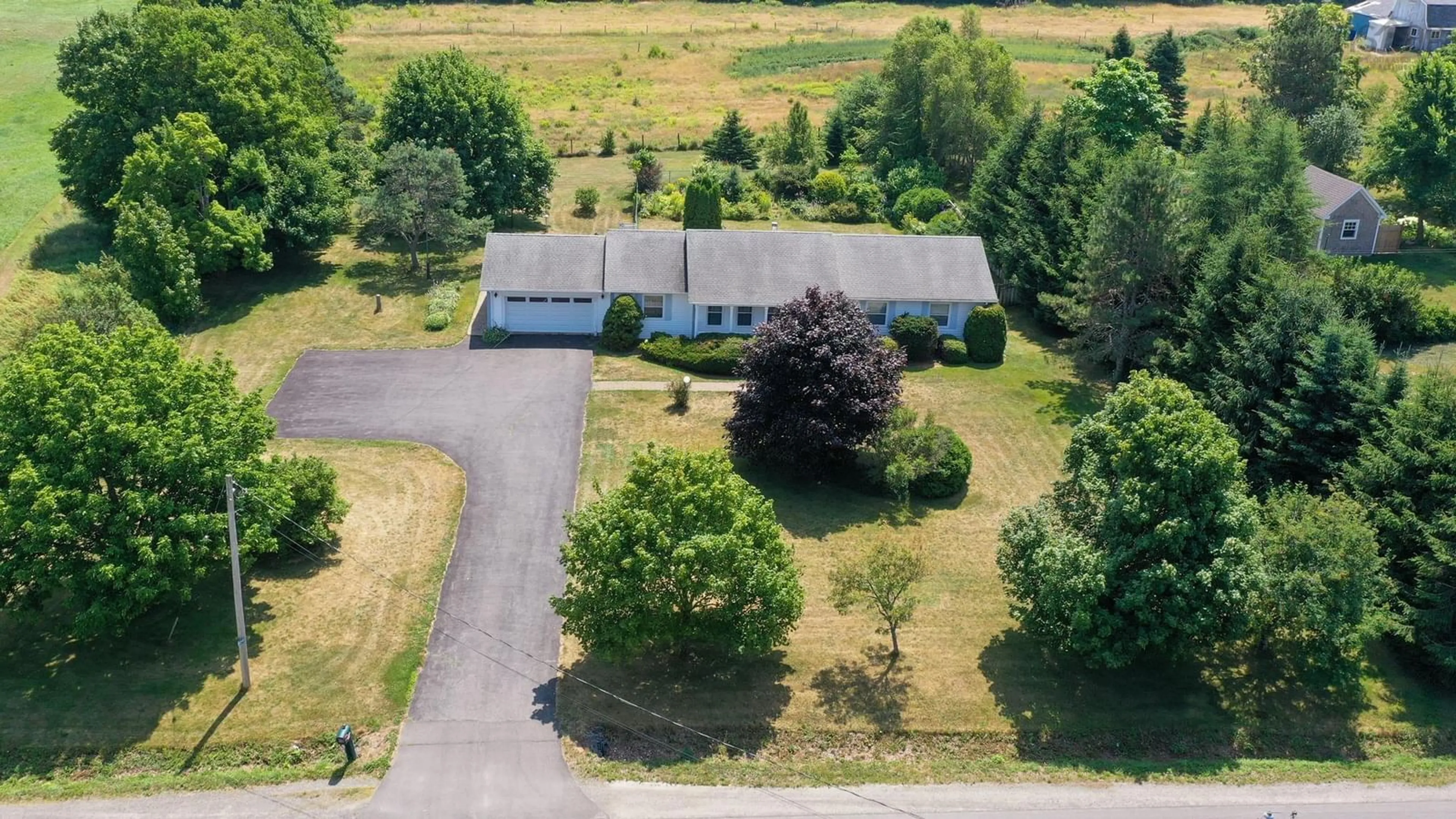 A pic from outside/outdoor area/front of a property/back of a property/a pic from drone, unknown for 4040 Prospect Rd, North Alton Nova Scotia B4N 3V8
